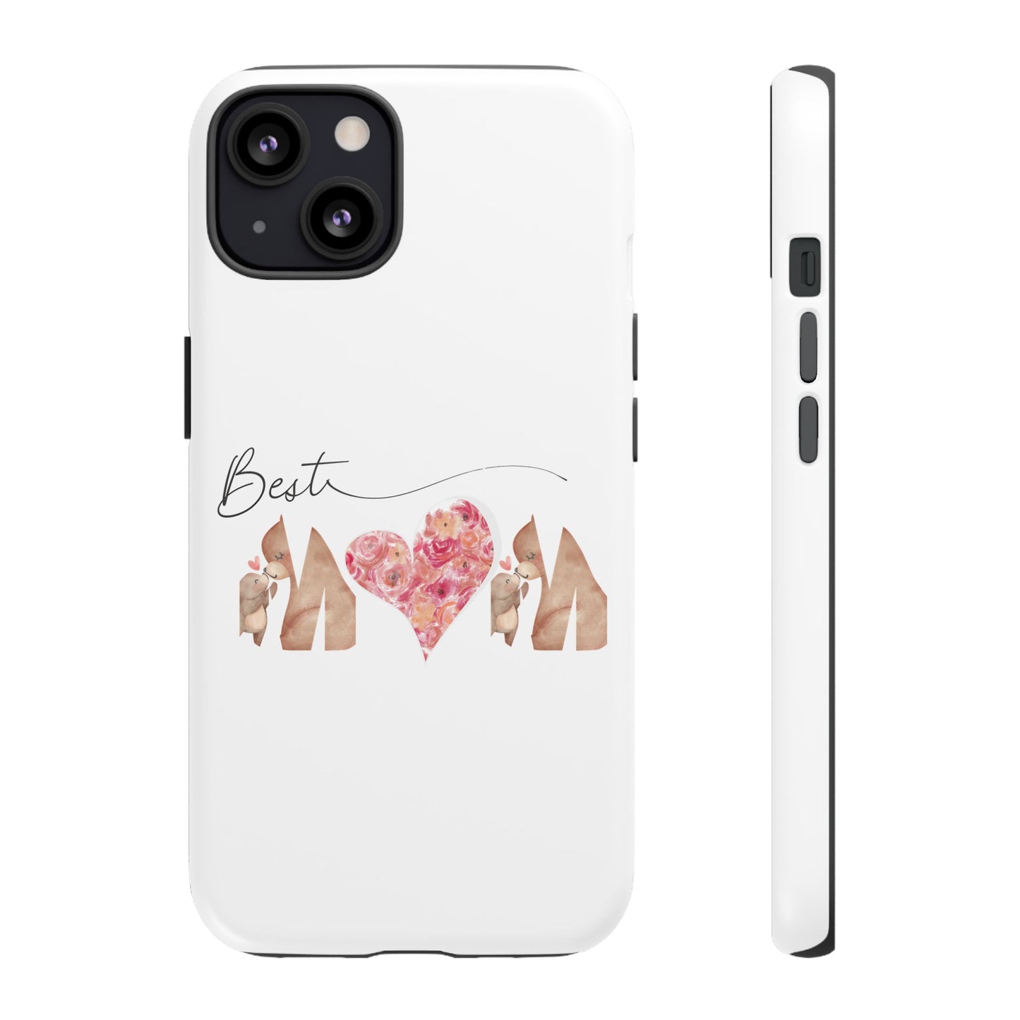 Best Mom Phone Case, Tough Cases for Mothers Day, Gift for Mom, Unique Phone Accessories, Floral Design