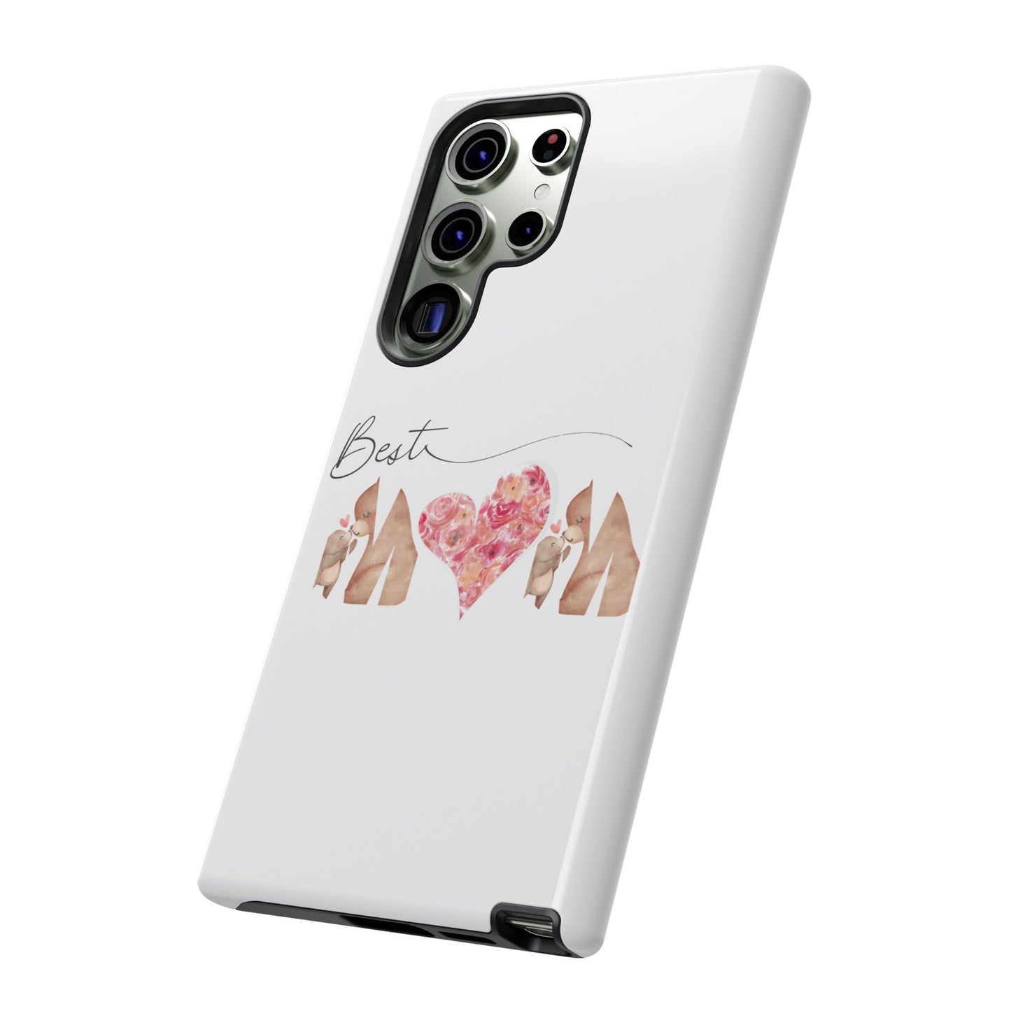 Best Mom Phone Case, Tough Cases for Mothers Day, Gift for Mom, Unique Phone Accessories, Floral Design
