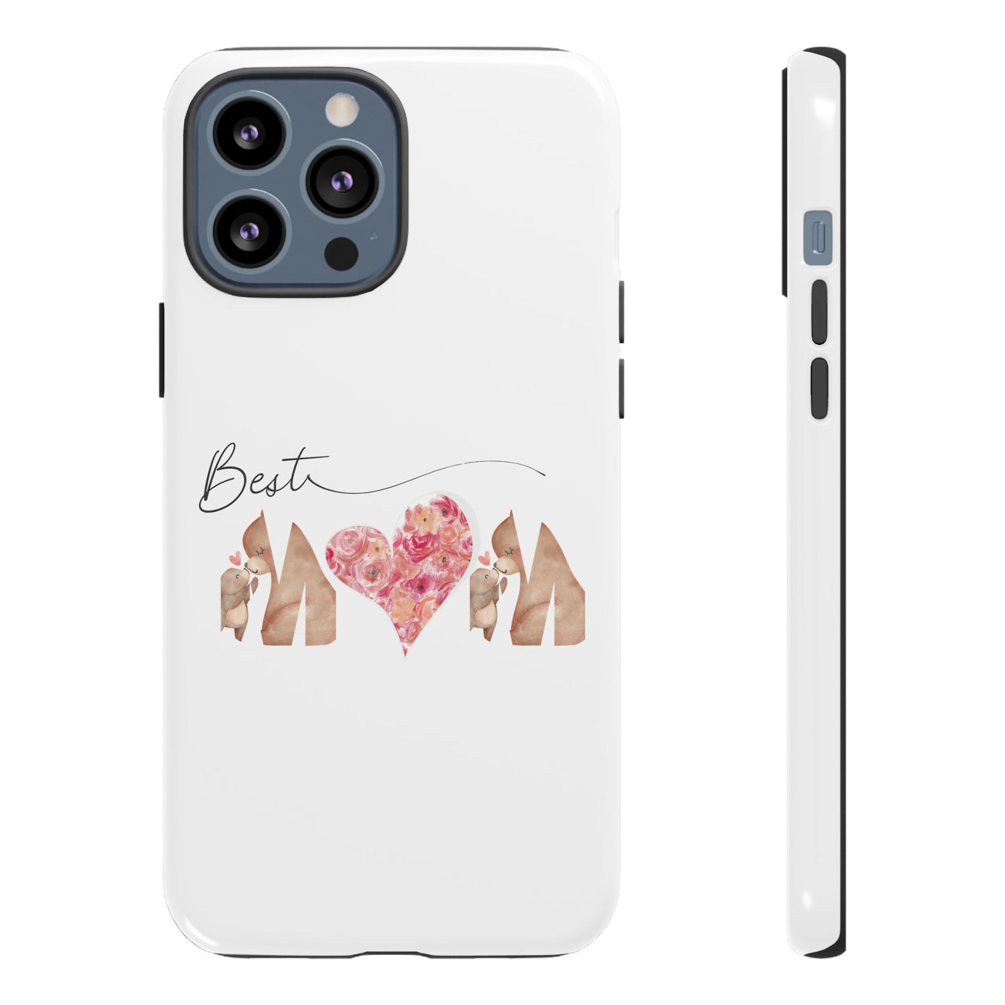 Best Mom Phone Case, Tough Cases for Mothers Day, Gift for Mom, Unique Phone Accessories, Floral Design