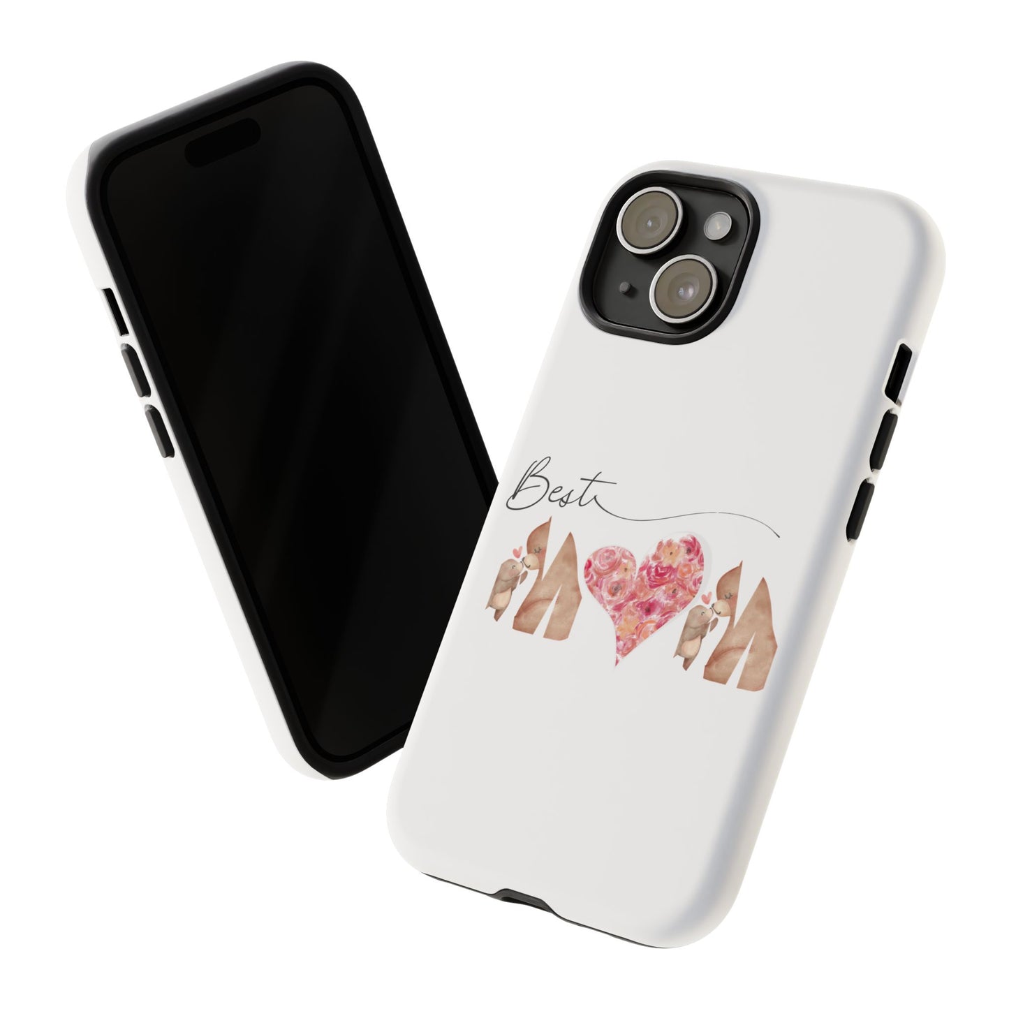 Best Mom Phone Case, Tough Cases for Mothers Day, Gift for Mom, Unique Phone Accessories, Floral Design