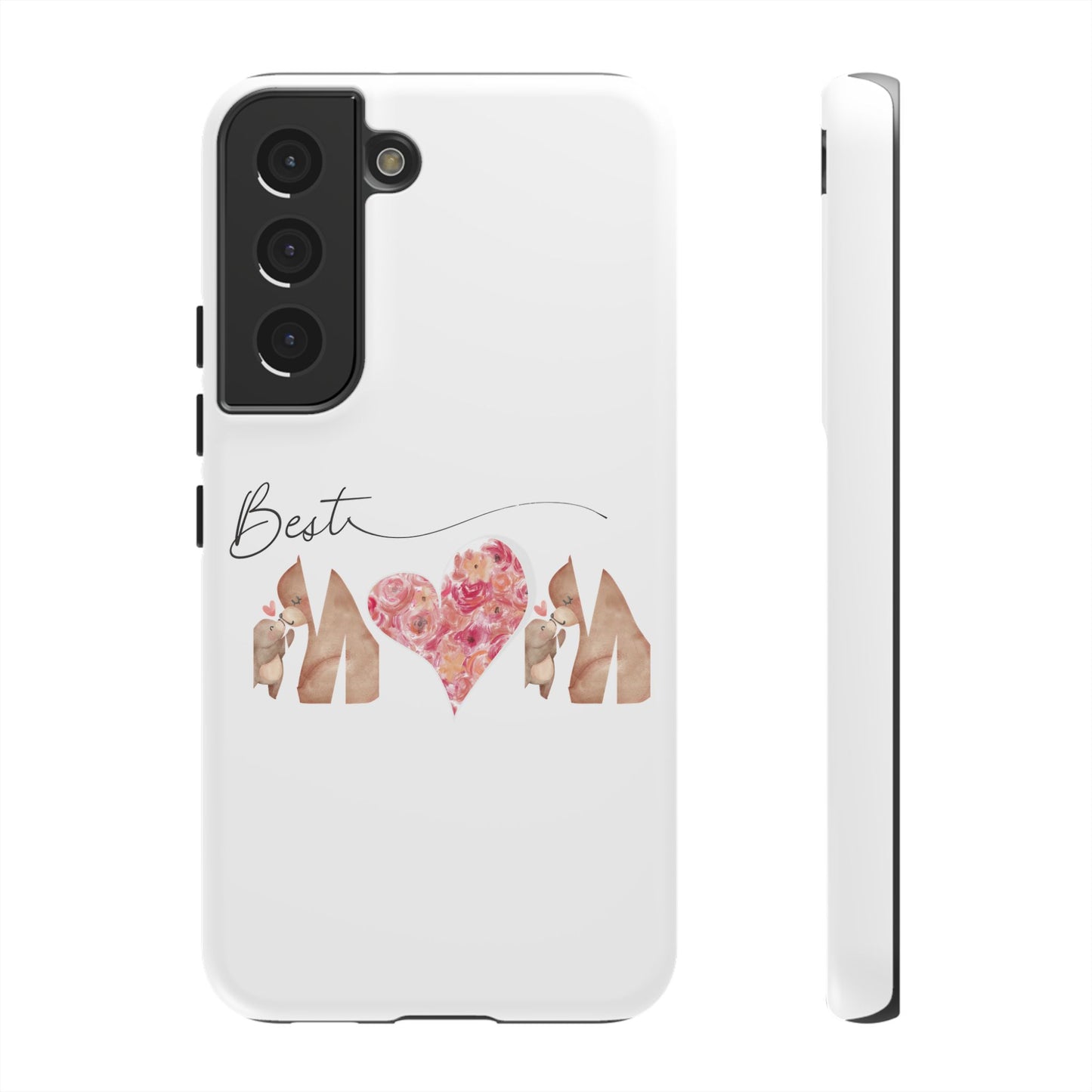 Best Mom Phone Case, Tough Cases for Mothers Day, Gift for Mom, Unique Phone Accessories, Floral Design
