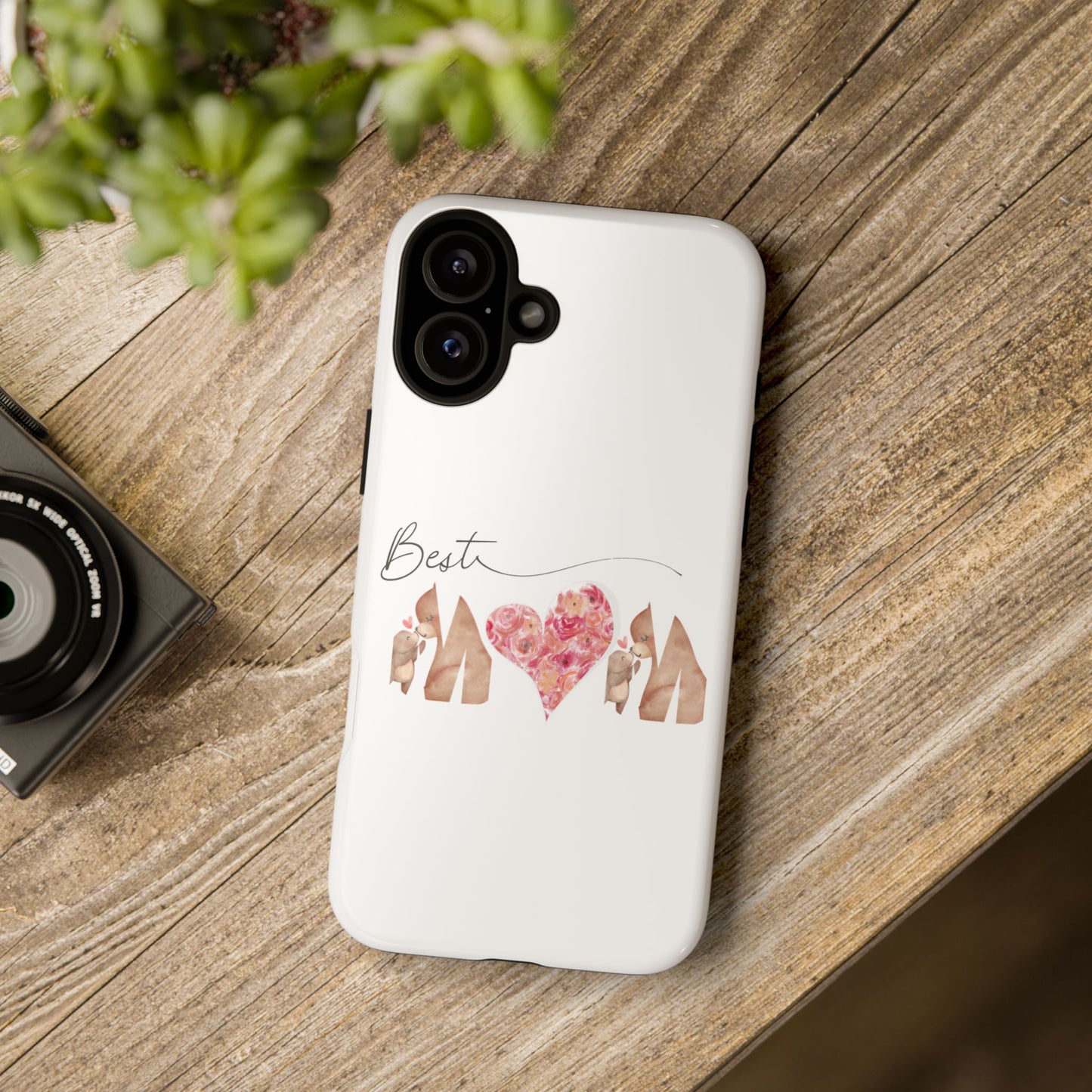 Best Mom Phone Case, Tough Cases for Mothers Day, Gift for Mom, Unique Phone Accessories, Floral Design