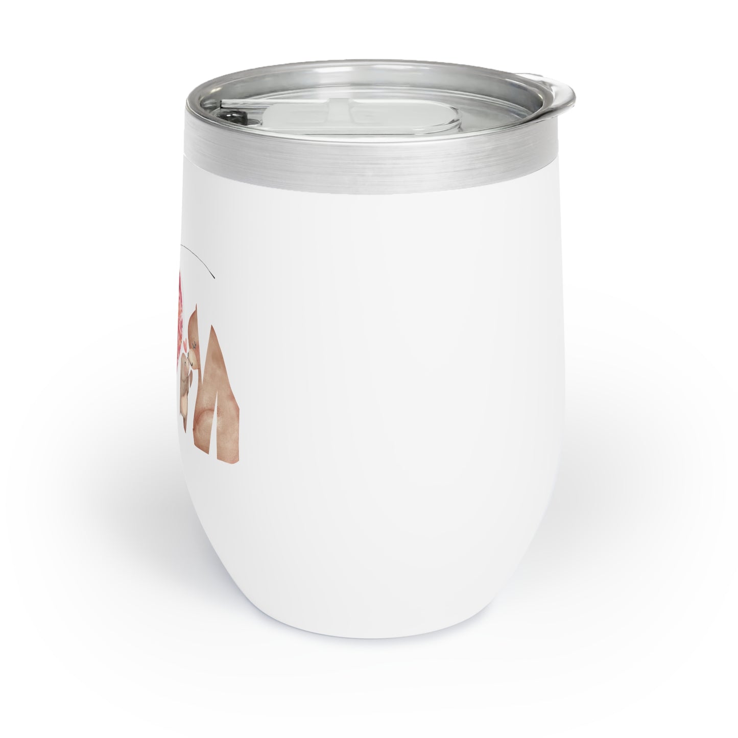 Chill Wine Tumbler - Best Mom Heart Design, Unique Gift for Mothers Day, Wine Lover Tumblers, Relaxation Drinkware, Ideal for Celebrations
