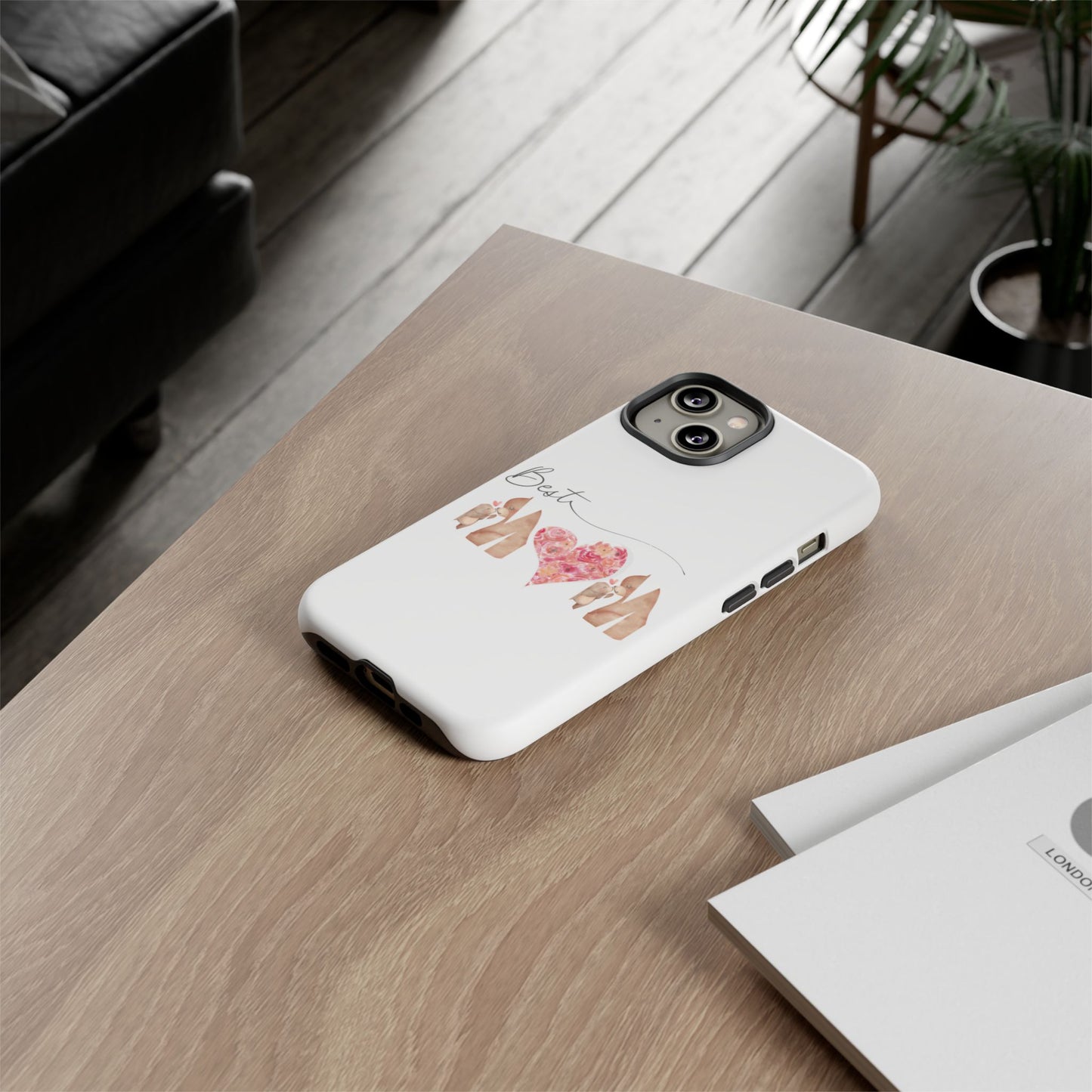 Best Mom Phone Case, Tough Cases for Mothers Day, Gift for Mom, Unique Phone Accessories, Floral Design