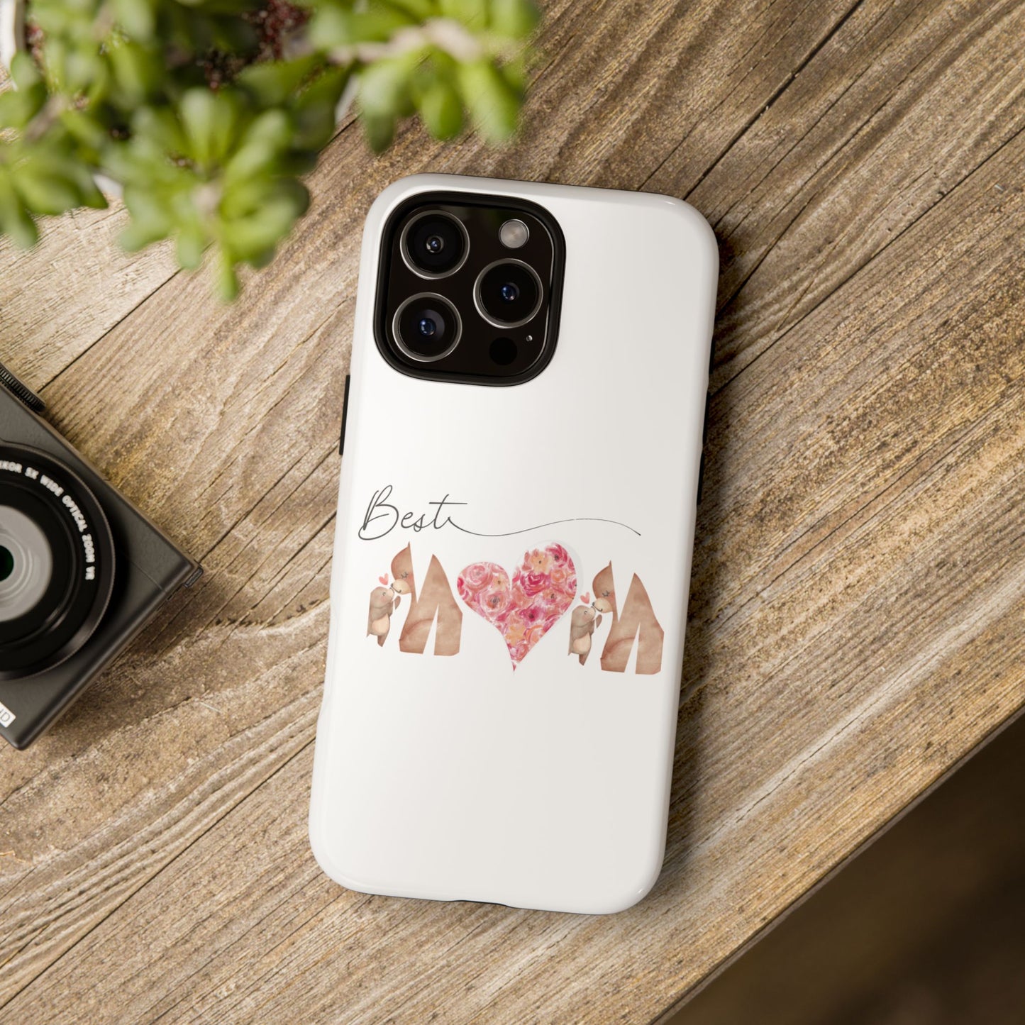 Best Mom Phone Case, Tough Cases for Mothers Day, Gift for Mom, Unique Phone Accessories, Floral Design
