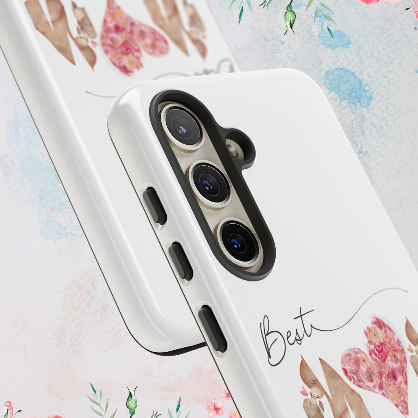 Best Mom Phone Case, Tough Cases for Mothers Day, Gift for Mom, Unique Phone Accessories, Floral Design