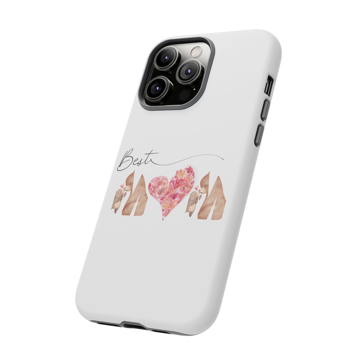 Best Mom Phone Case, Tough Cases for Mothers Day, Gift for Mom, Unique Phone Accessories, Floral Design