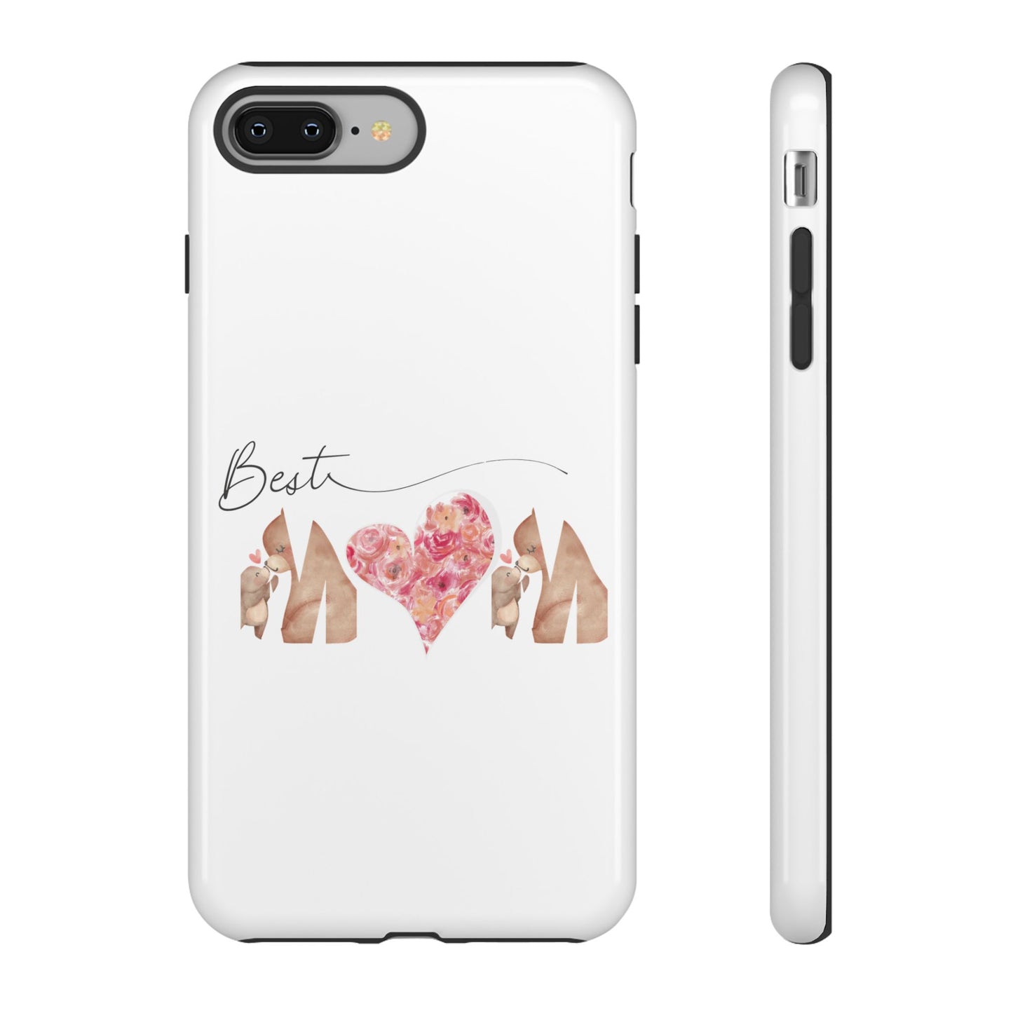 Best Mom Phone Case, Tough Cases for Mothers Day, Gift for Mom, Unique Phone Accessories, Floral Design