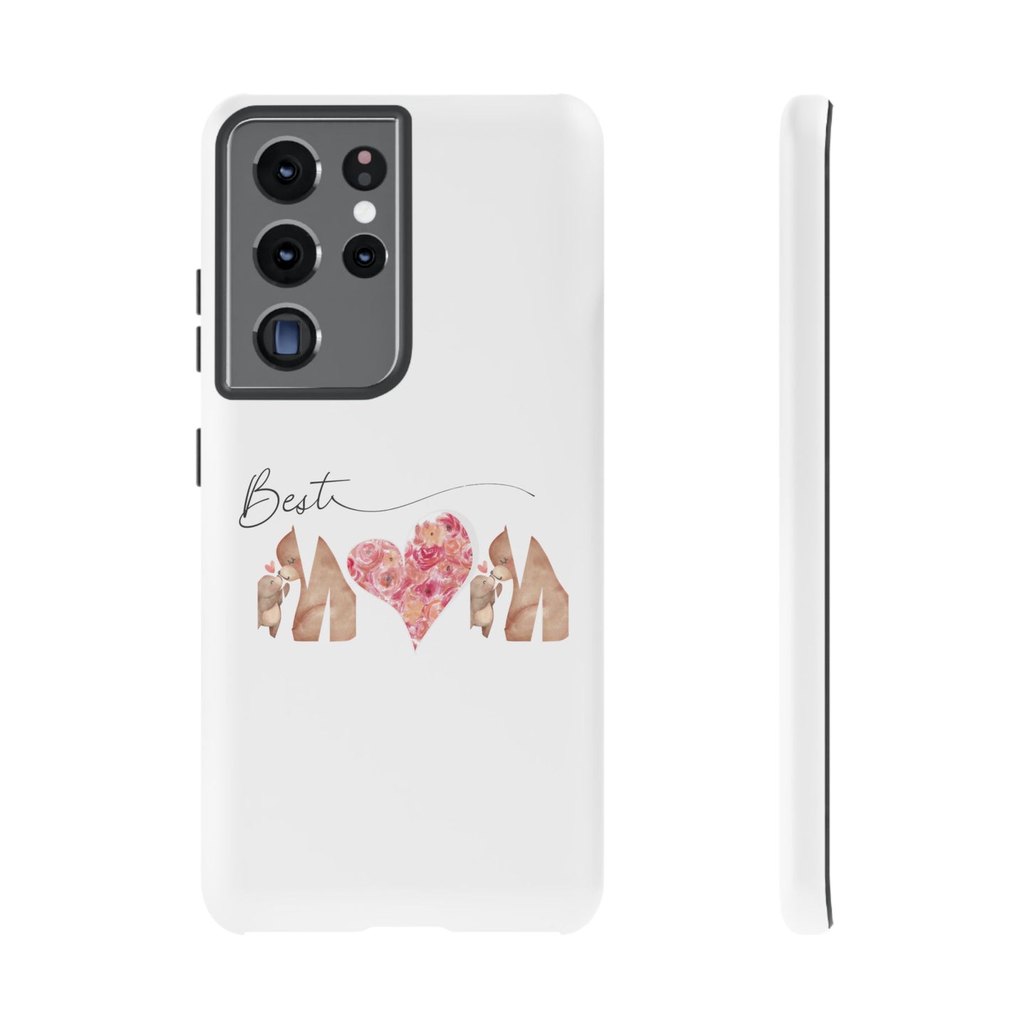 Best Mom Phone Case, Tough Cases for Mothers Day, Gift for Mom, Unique Phone Accessories, Floral Design