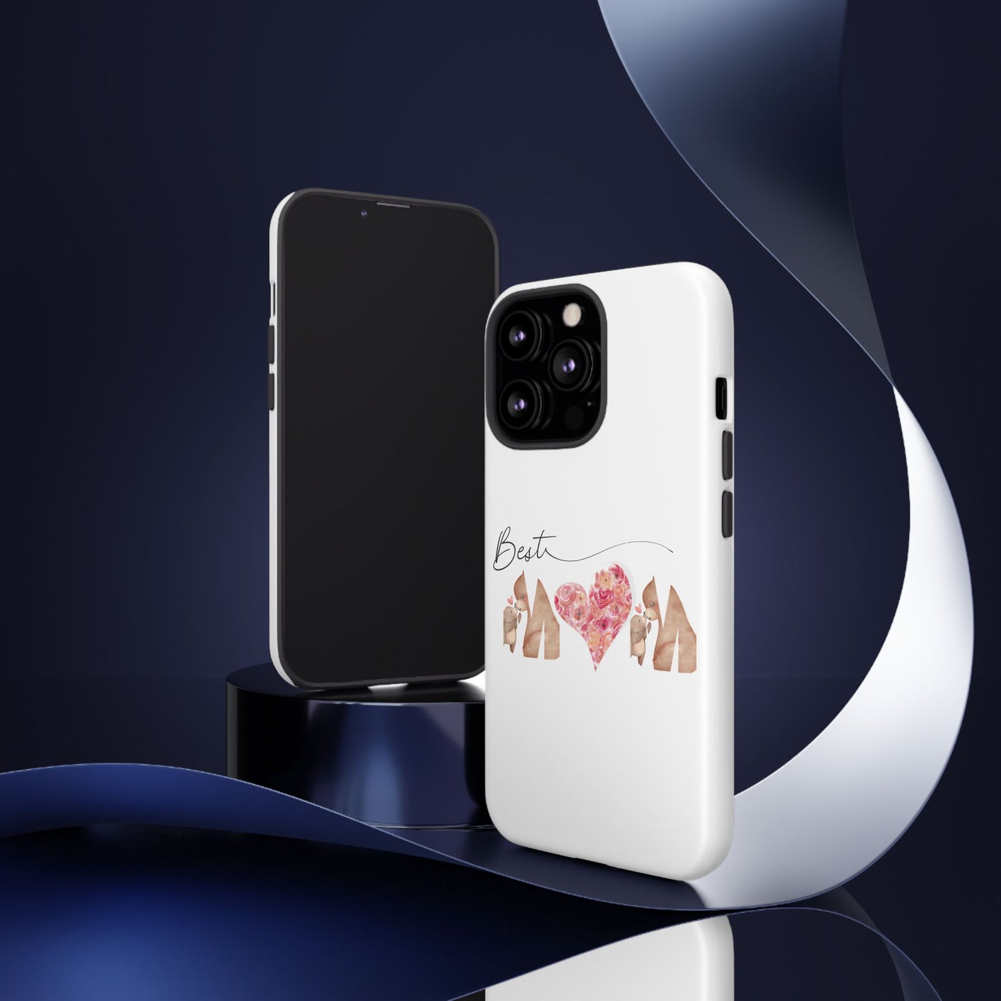 Best Mom Phone Case, Tough Cases for Mothers Day, Gift for Mom, Unique Phone Accessories, Floral Design