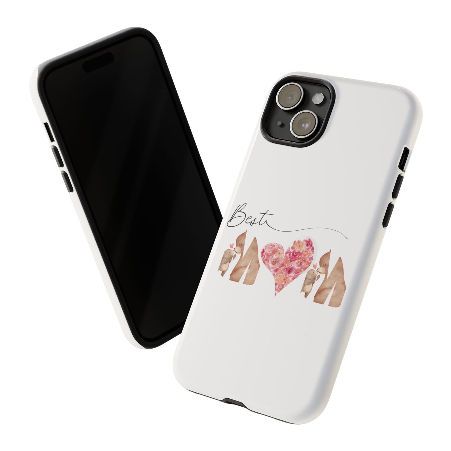 Best Mom Phone Case, Tough Cases for Mothers Day, Gift for Mom, Unique Phone Accessories, Floral Design