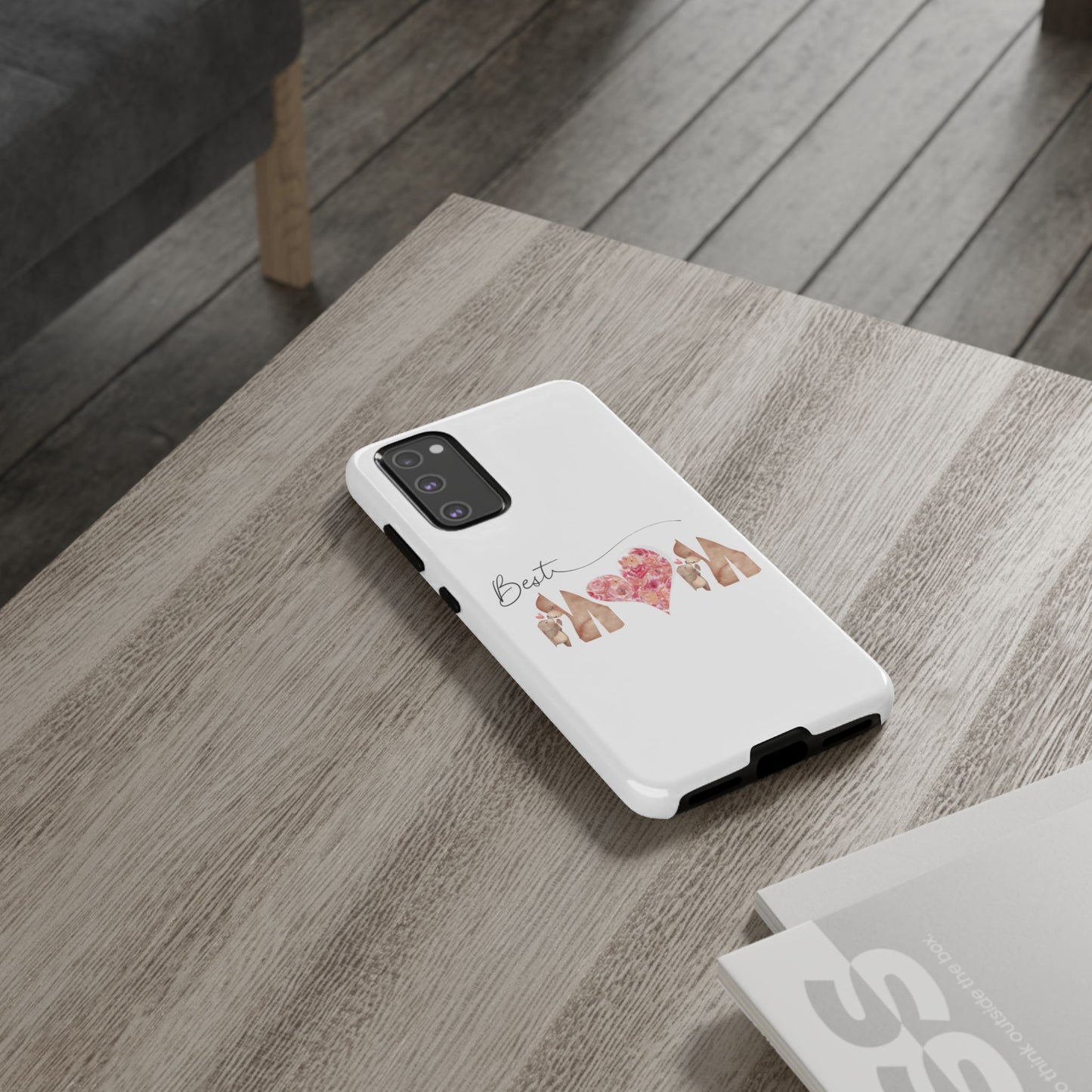 Best Mom Phone Case, Tough Cases for Mothers Day, Gift for Mom, Unique Phone Accessories, Floral Design