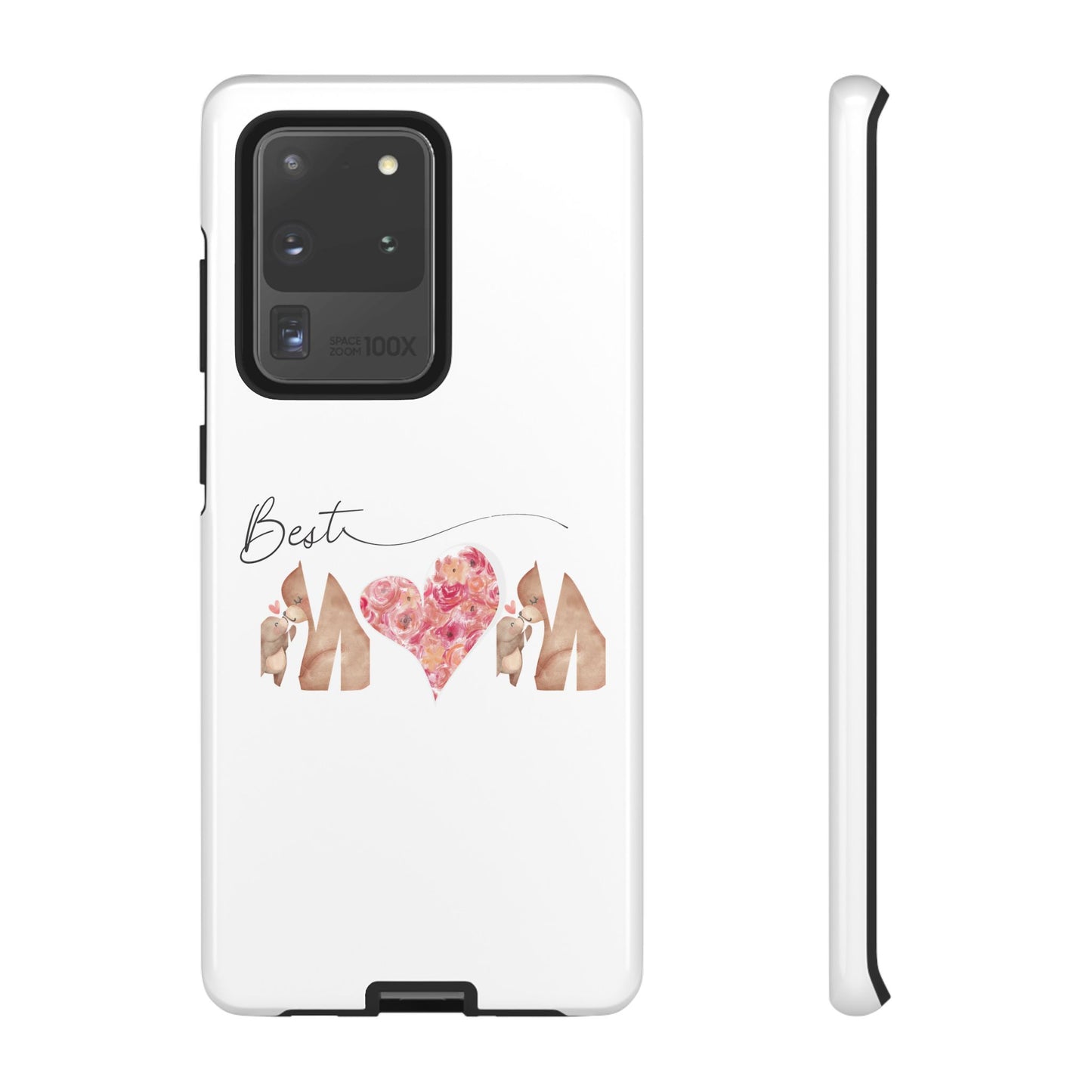 Best Mom Phone Case, Tough Cases for Mothers Day, Gift for Mom, Unique Phone Accessories, Floral Design