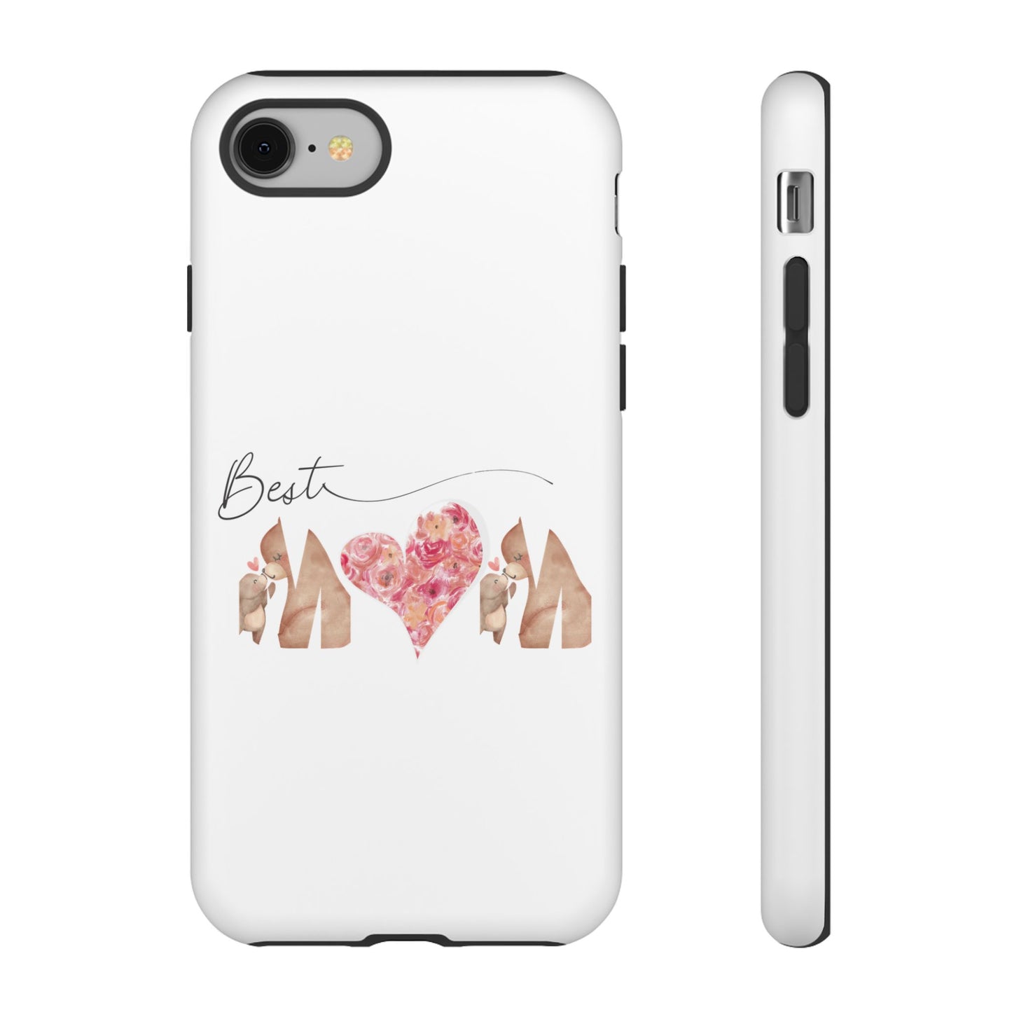 Best Mom Phone Case, Tough Cases for Mothers Day, Gift for Mom, Unique Phone Accessories, Floral Design