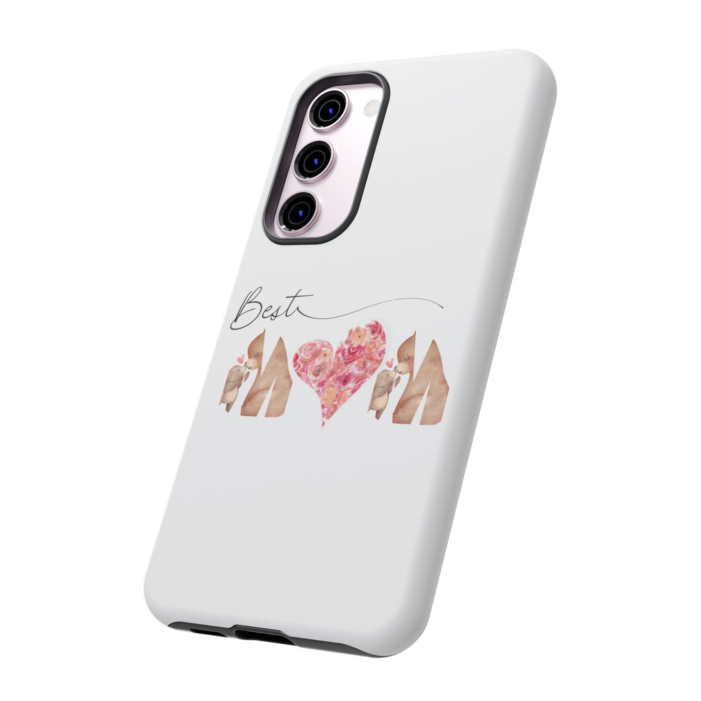 Best Mom Phone Case, Tough Cases for Mothers Day, Gift for Mom, Unique Phone Accessories, Floral Design