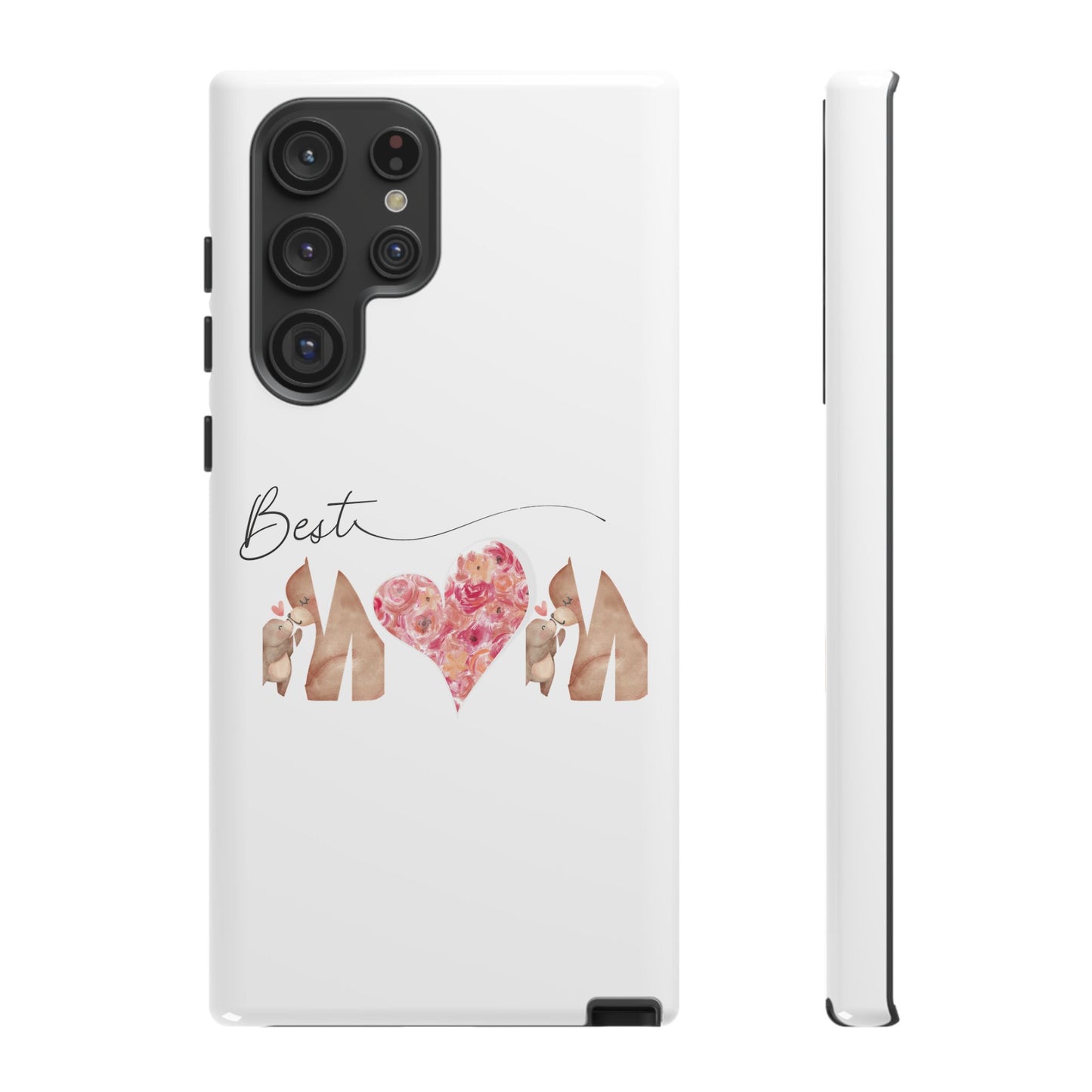 Best Mom Phone Case, Tough Cases for Mothers Day, Gift for Mom, Unique Phone Accessories, Floral Design