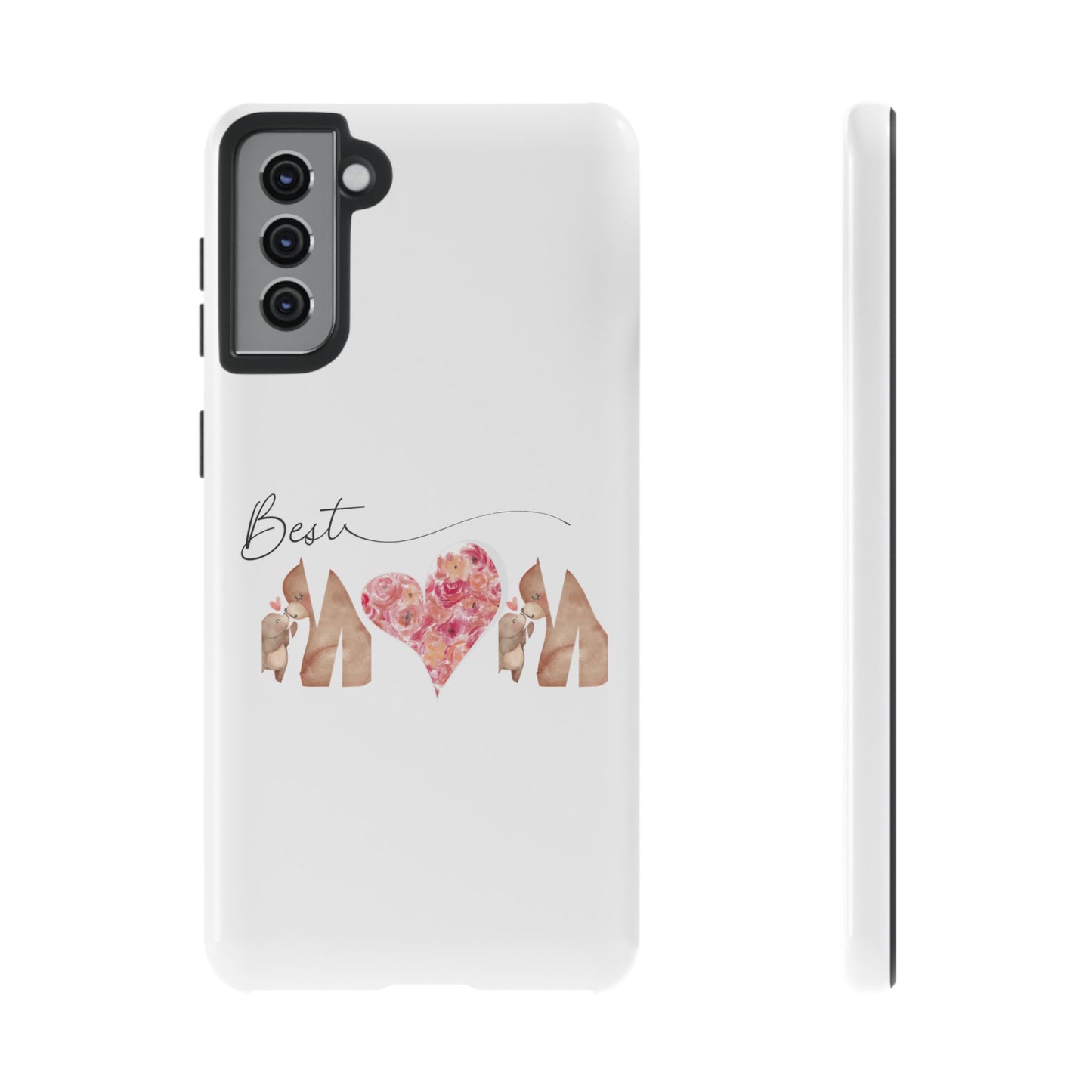 Best Mom Phone Case, Tough Cases for Mothers Day, Gift for Mom, Unique Phone Accessories, Floral Design