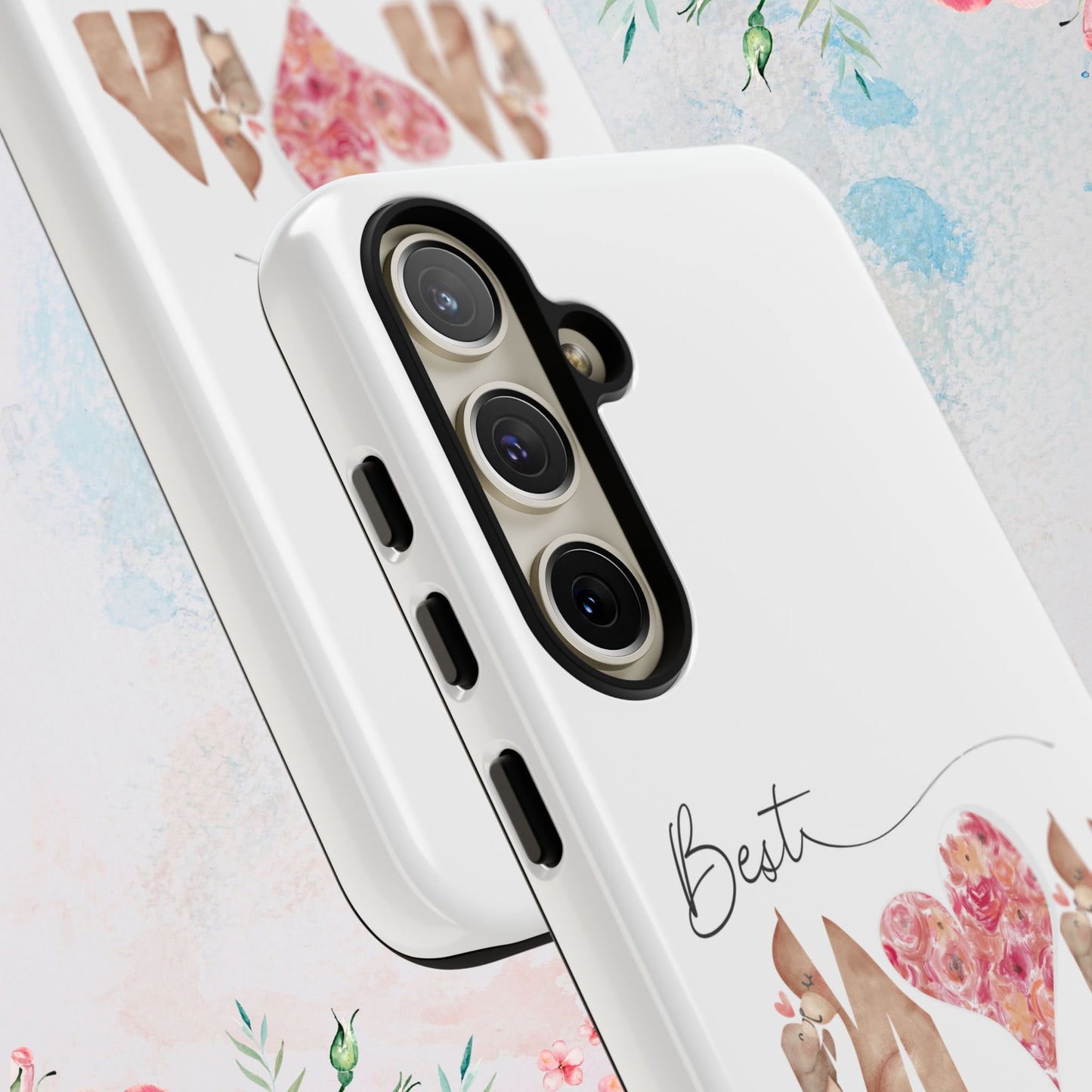 Best Mom Phone Case, Tough Cases for Mothers Day, Gift for Mom, Unique Phone Accessories, Floral Design