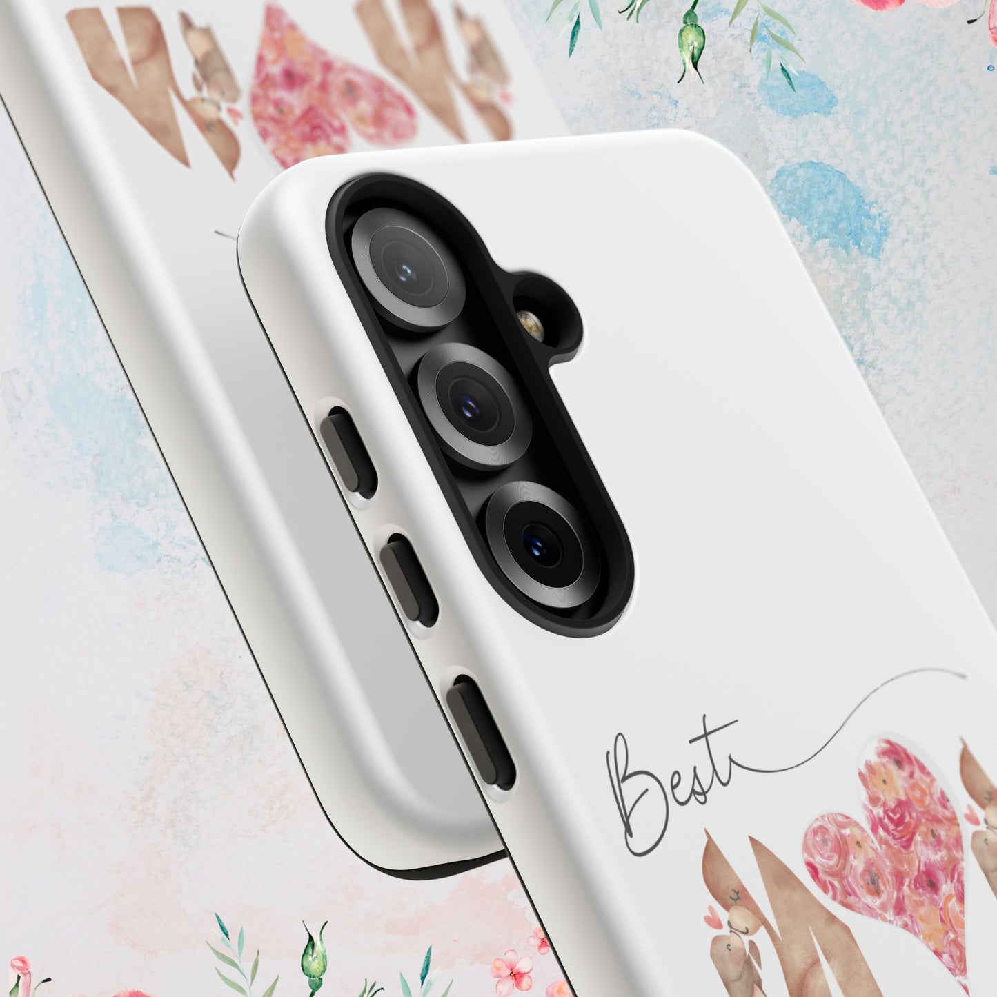 Best Mom Phone Case, Tough Cases for Mothers Day, Gift for Mom, Unique Phone Accessories, Floral Design