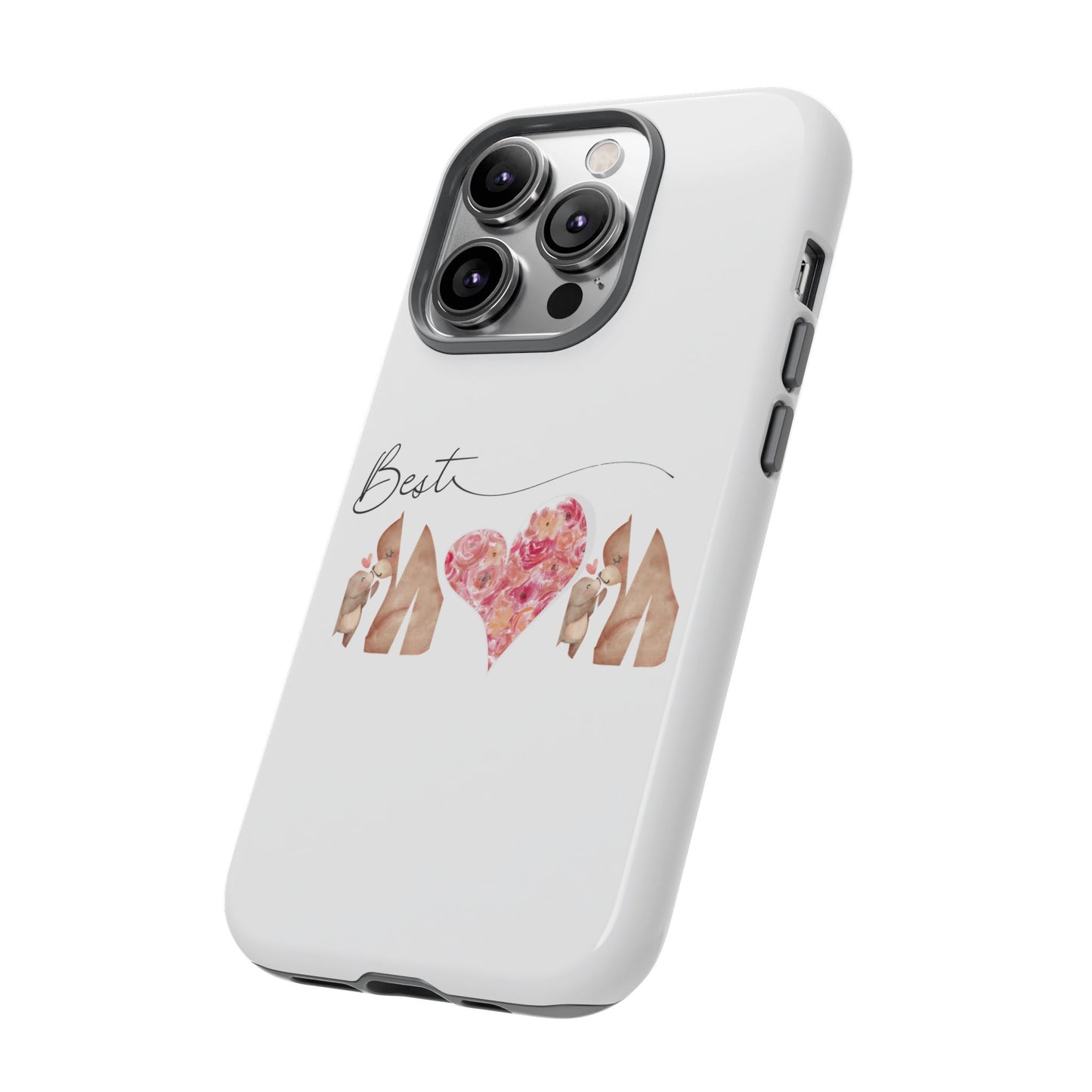 Best Mom Phone Case, Tough Cases for Mothers Day, Gift for Mom, Unique Phone Accessories, Floral Design