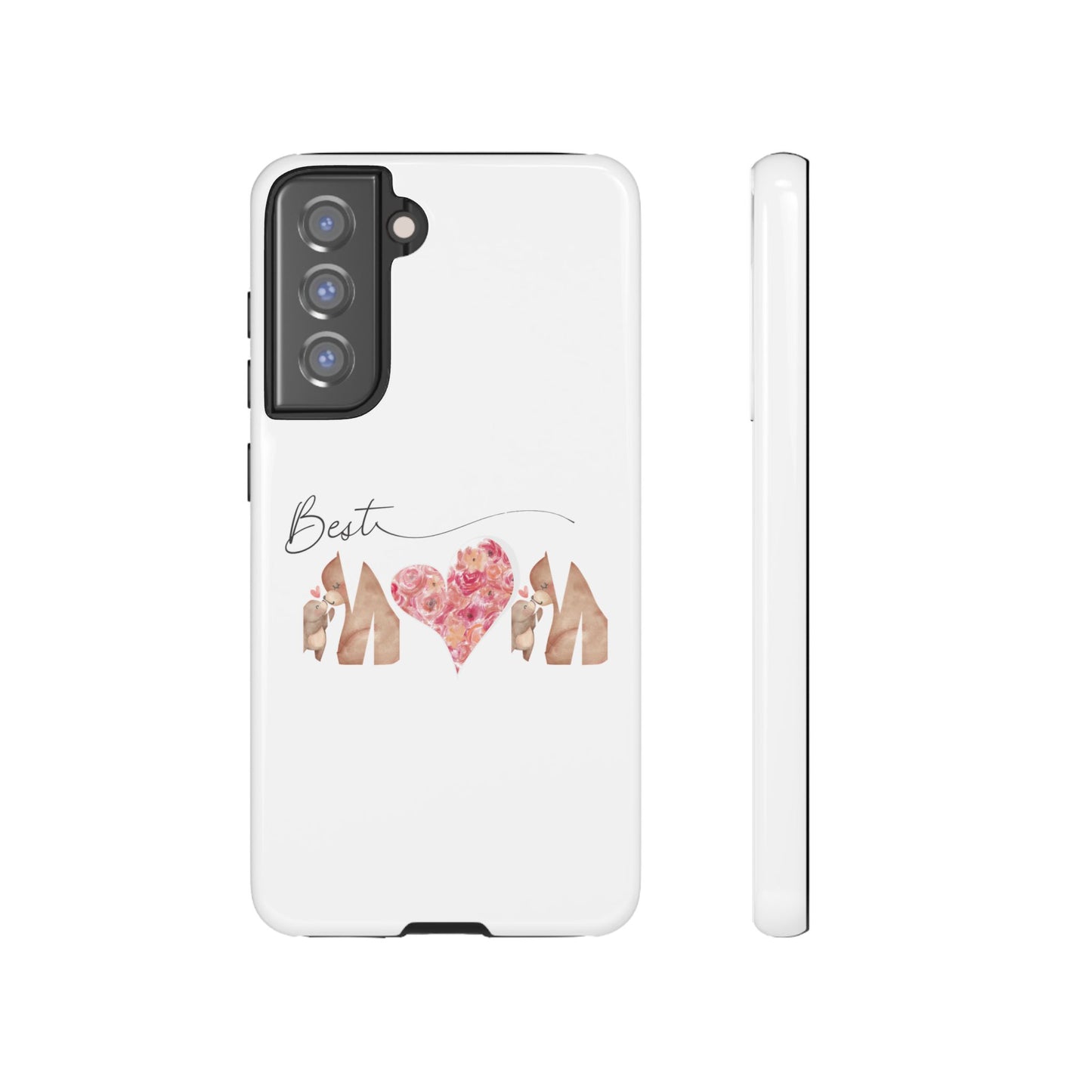 Best Mom Phone Case, Tough Cases for Mothers Day, Gift for Mom, Unique Phone Accessories, Floral Design
