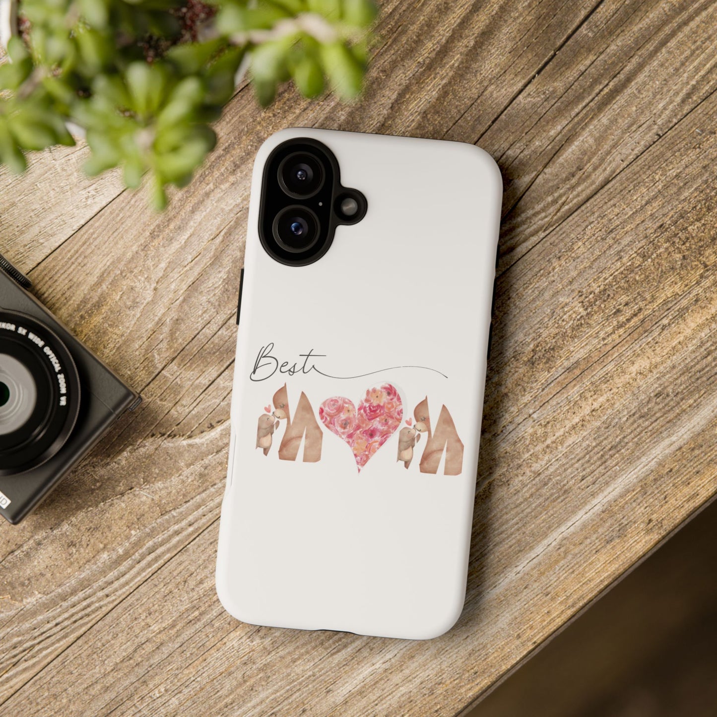 Best Mom Phone Case, Tough Cases for Mothers Day, Gift for Mom, Unique Phone Accessories, Floral Design