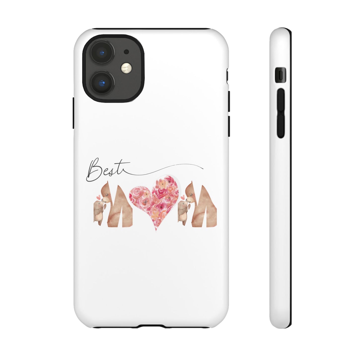 Best Mom Phone Case, Tough Cases for Mothers Day, Gift for Mom, Unique Phone Accessories, Floral Design