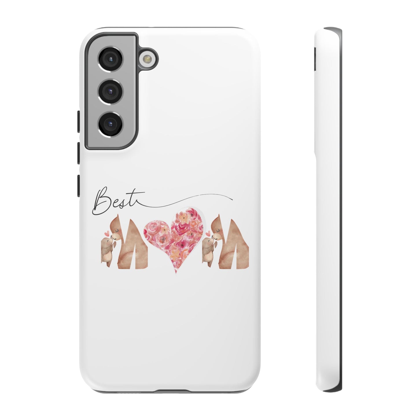 Best Mom Phone Case, Tough Cases for Mothers Day, Gift for Mom, Unique Phone Accessories, Floral Design