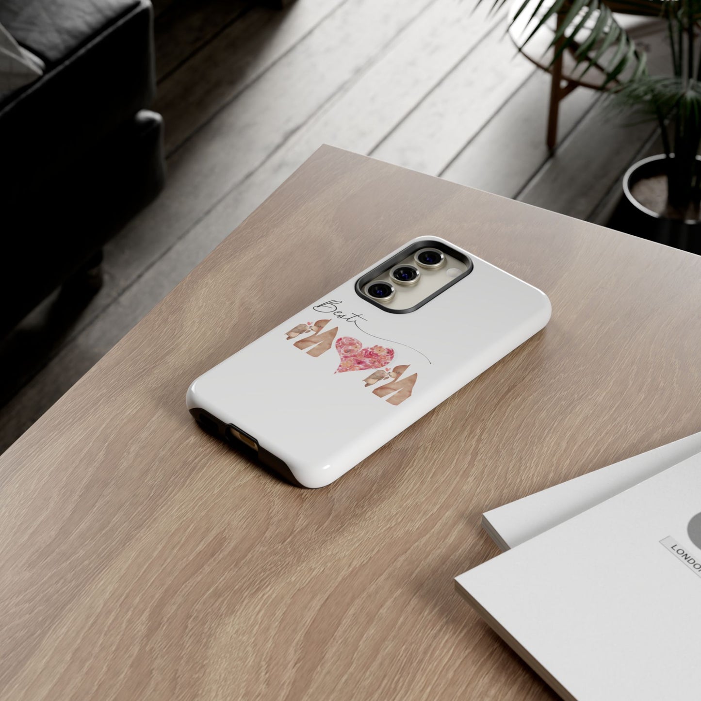 Best Mom Phone Case, Tough Cases for Mothers Day, Gift for Mom, Unique Phone Accessories, Floral Design