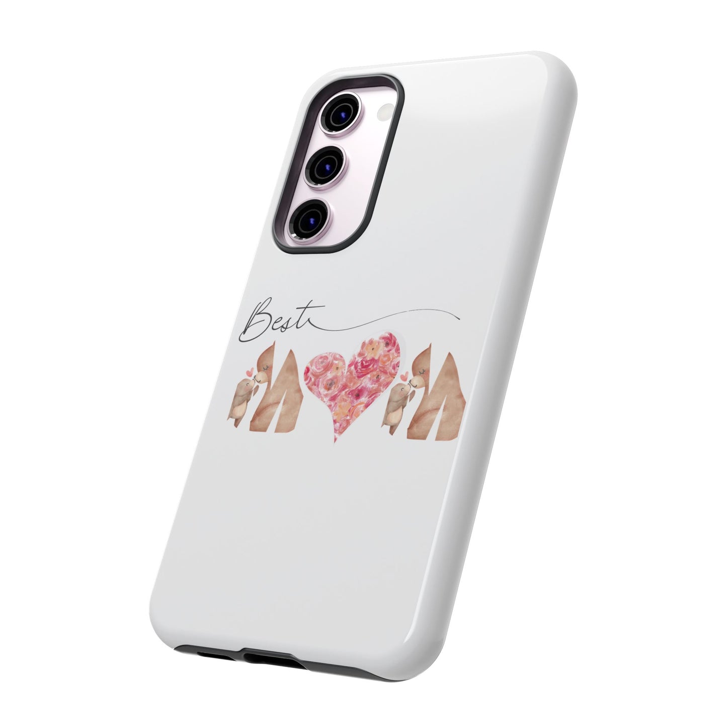 Best Mom Phone Case, Tough Cases for Mothers Day, Gift for Mom, Unique Phone Accessories, Floral Design