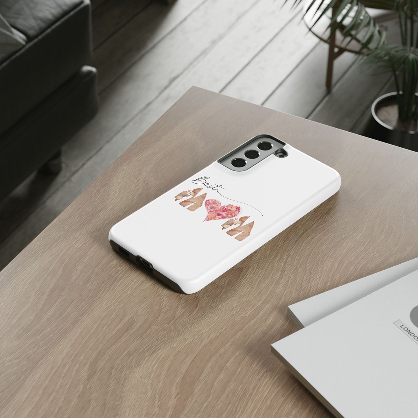 Best Mom Phone Case, Tough Cases for Mothers Day, Gift for Mom, Unique Phone Accessories, Floral Design
