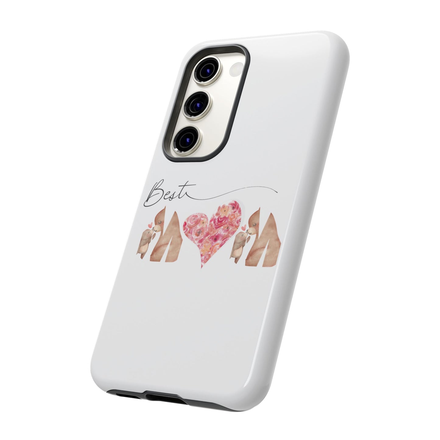 Best Mom Phone Case, Tough Cases for Mothers Day, Gift for Mom, Unique Phone Accessories, Floral Design