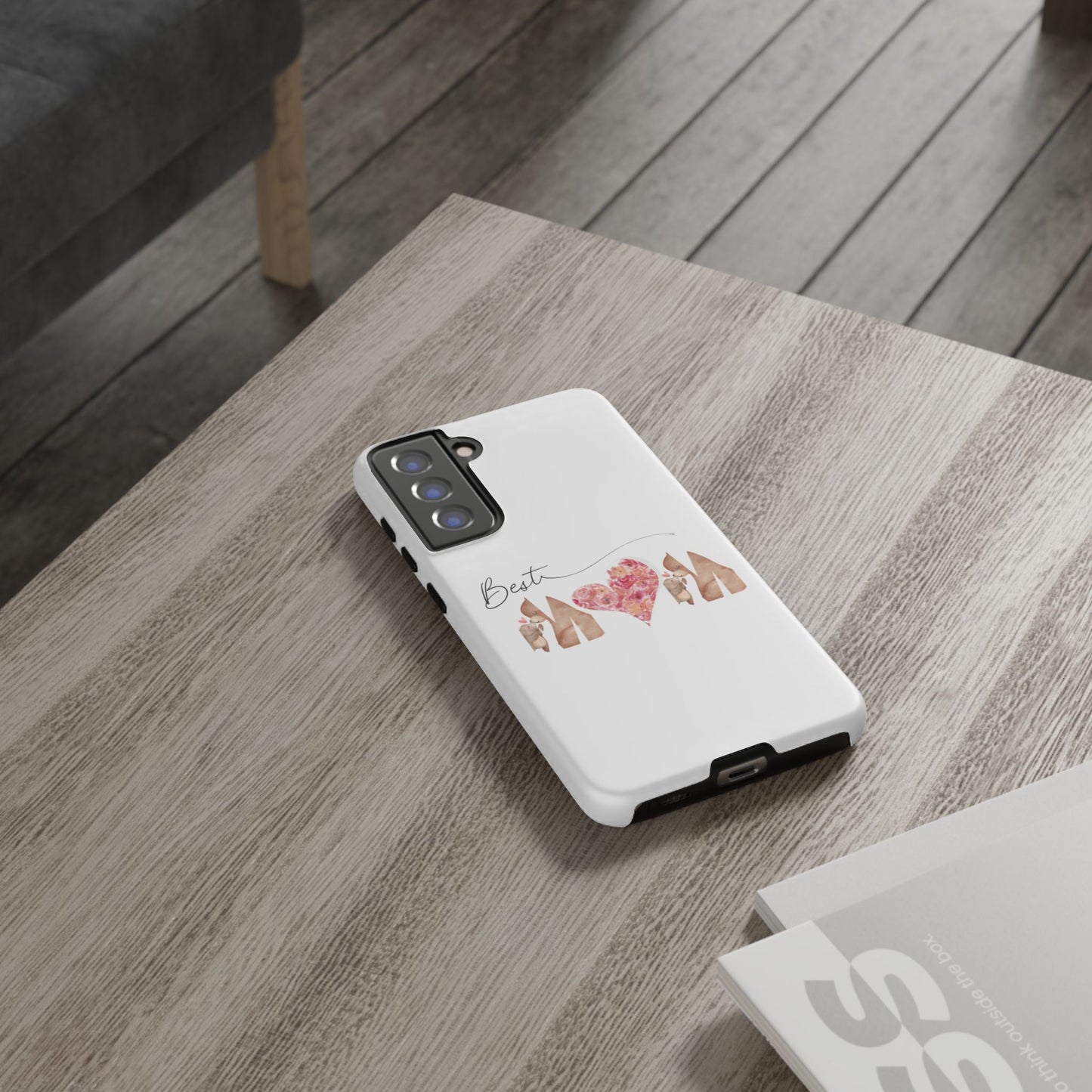 Best Mom Phone Case, Tough Cases for Mothers Day, Gift for Mom, Unique Phone Accessories, Floral Design