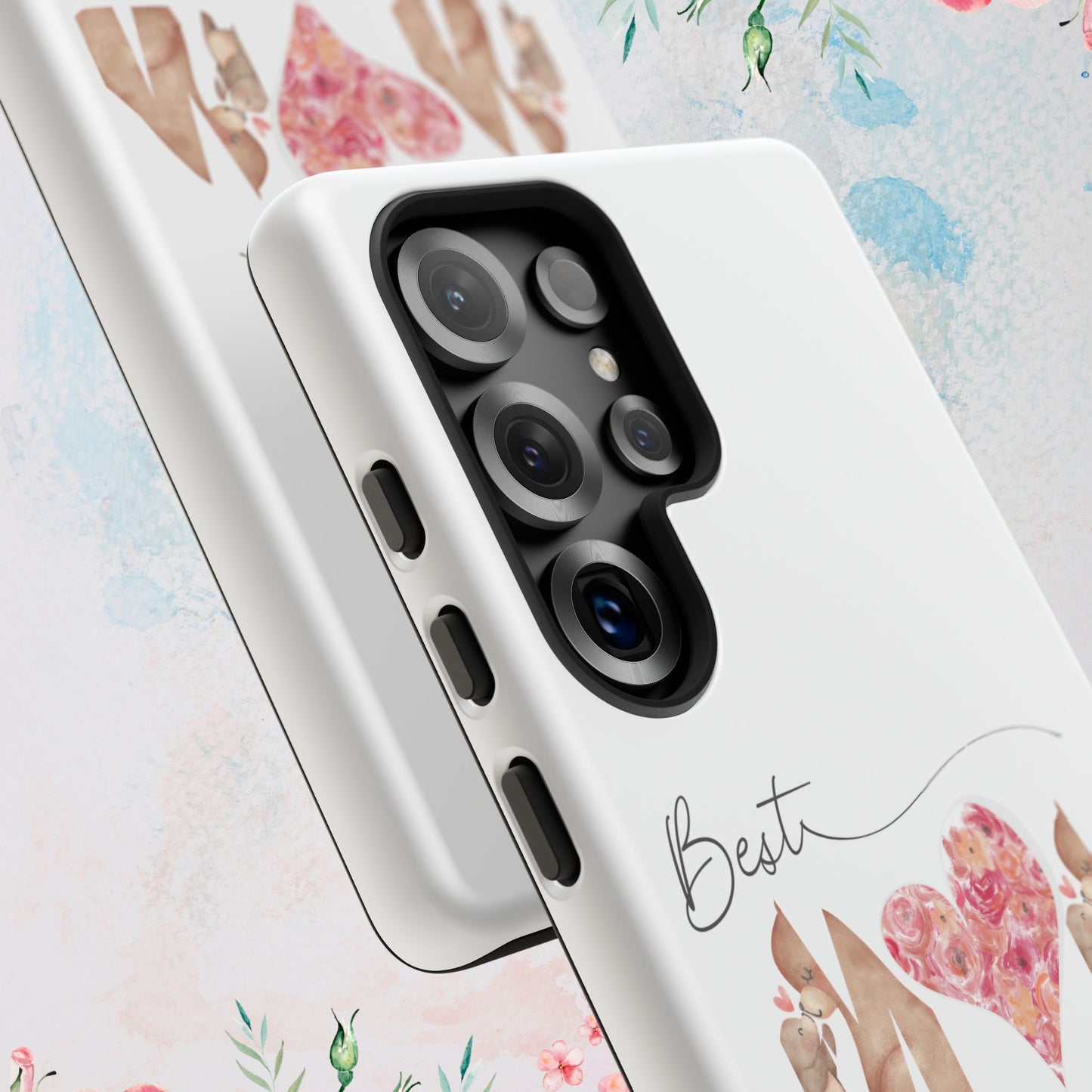 Best Mom Phone Case, Tough Cases for Mothers Day, Gift for Mom, Unique Phone Accessories, Floral Design