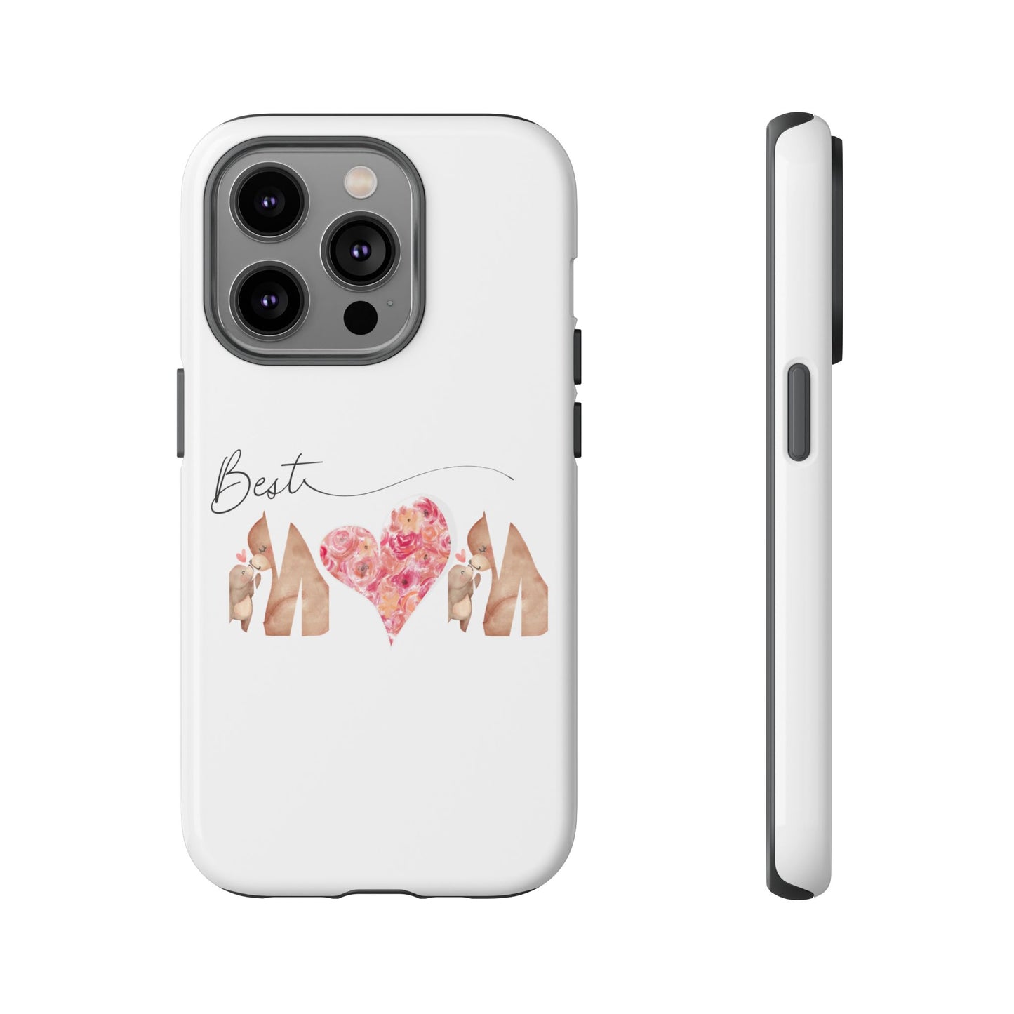 Best Mom Phone Case, Tough Cases for Mothers Day, Gift for Mom, Unique Phone Accessories, Floral Design