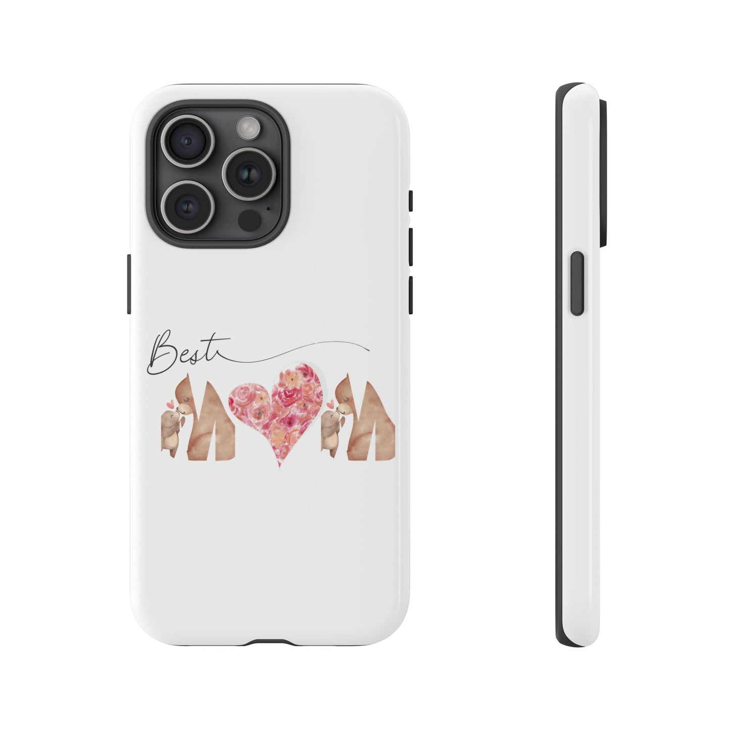 Best Mom Phone Case, Tough Cases for Mothers Day, Gift for Mom, Unique Phone Accessories, Floral Design