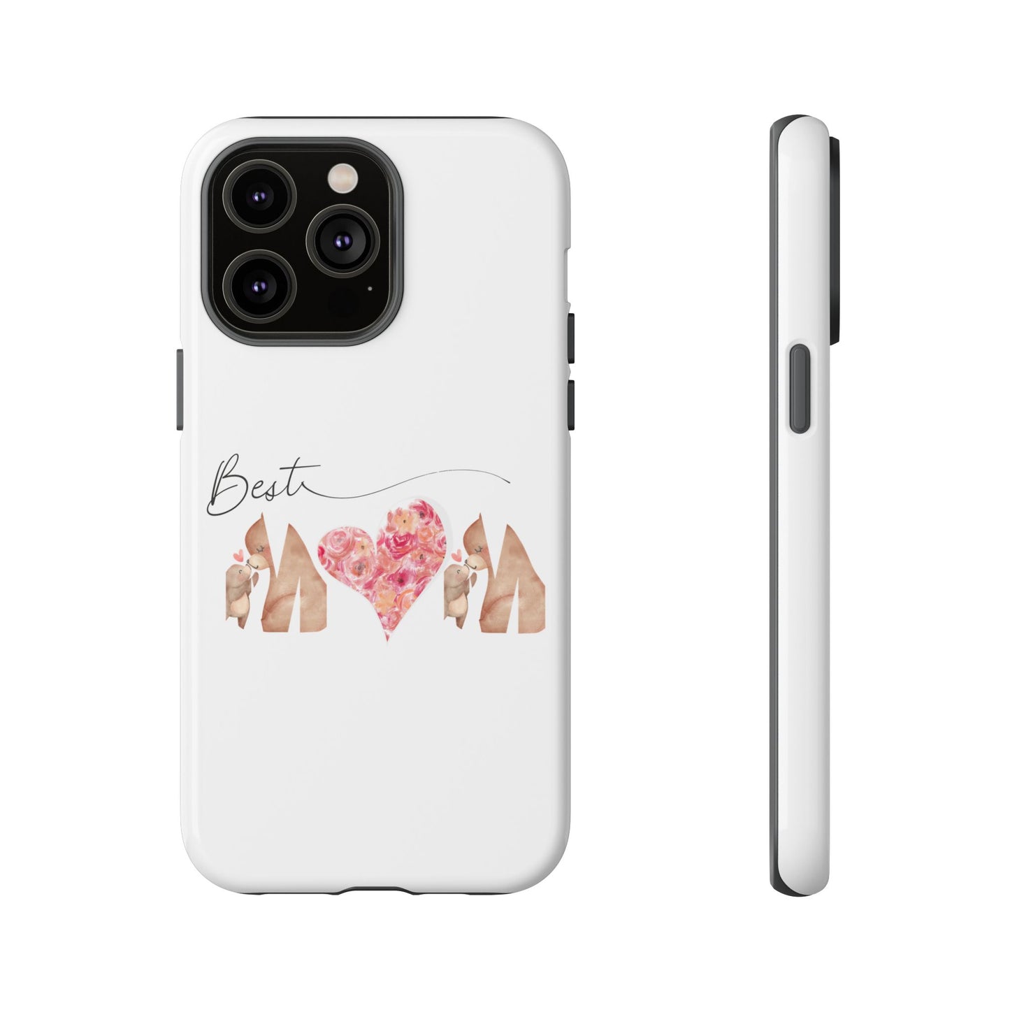 Best Mom Phone Case, Tough Cases for Mothers Day, Gift for Mom, Unique Phone Accessories, Floral Design