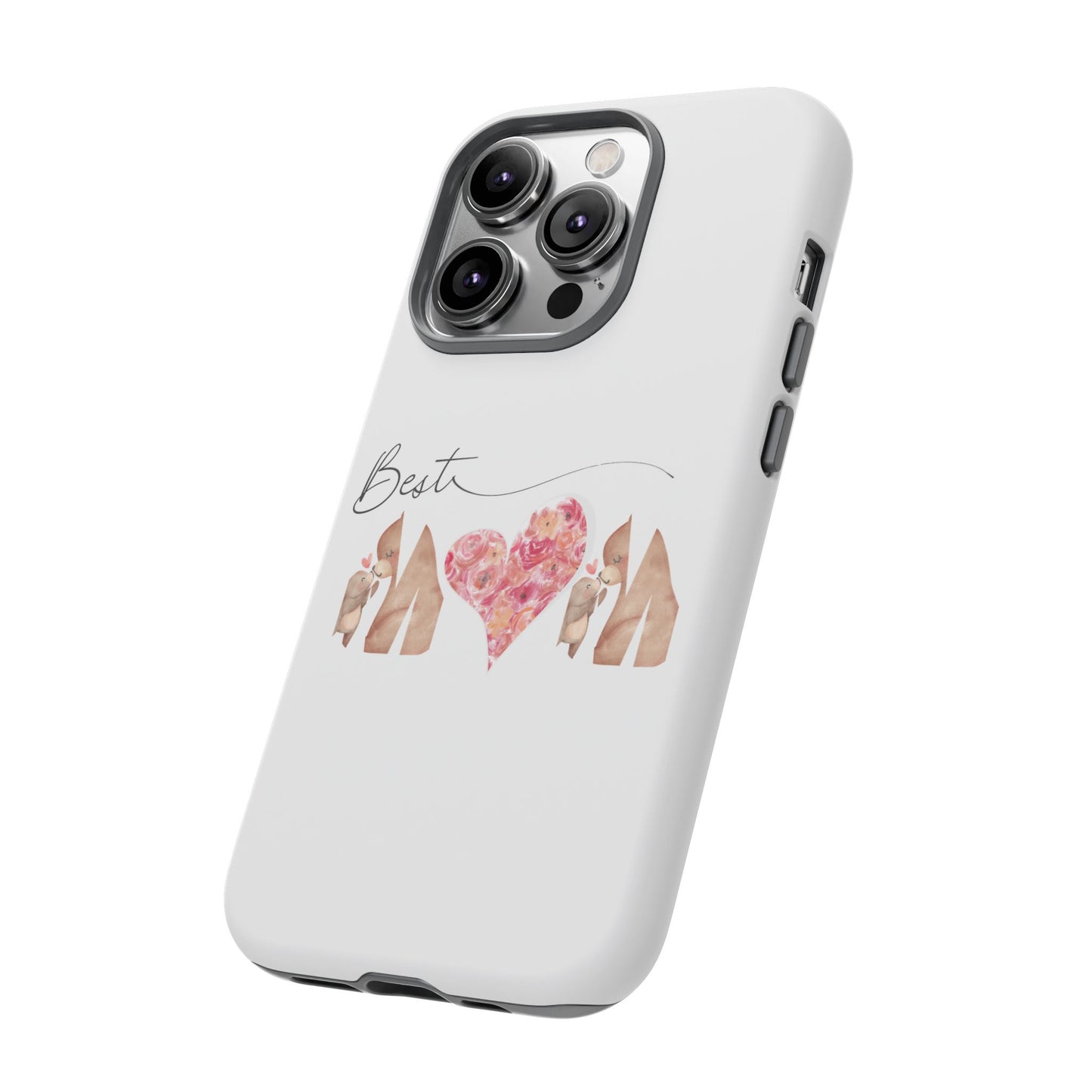 Best Mom Phone Case, Tough Cases for Mothers Day, Gift for Mom, Unique Phone Accessories, Floral Design