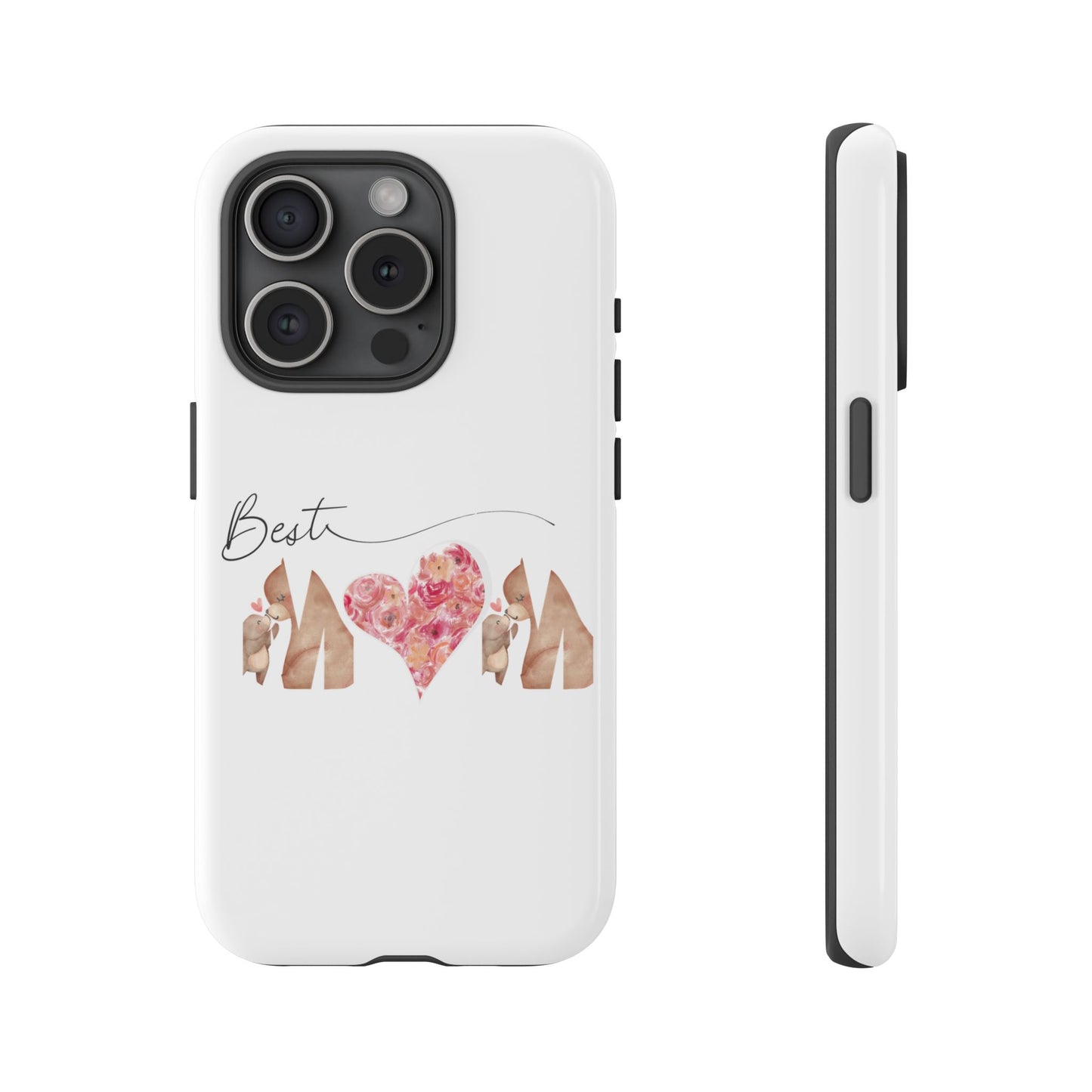 Best Mom Phone Case, Tough Cases for Mothers Day, Gift for Mom, Unique Phone Accessories, Floral Design