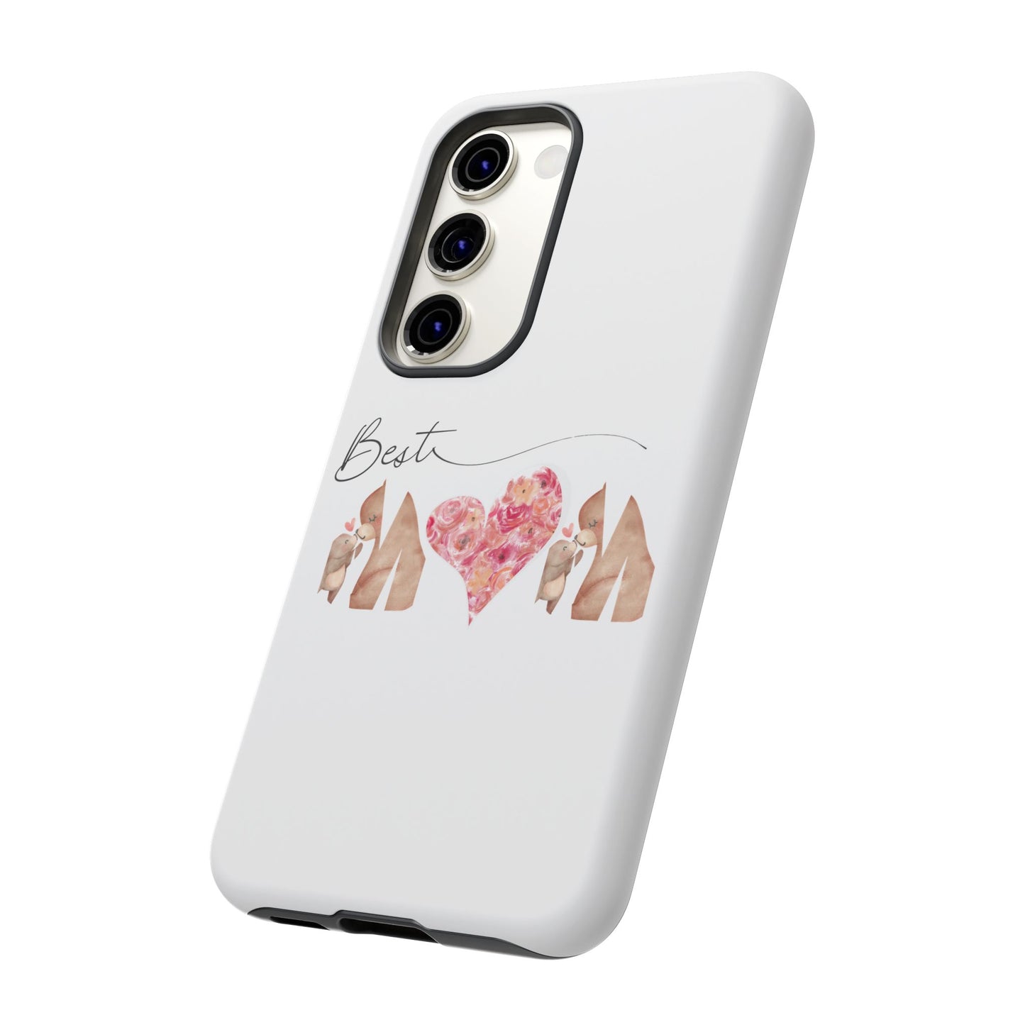 Best Mom Phone Case, Tough Cases for Mothers Day, Gift for Mom, Unique Phone Accessories, Floral Design