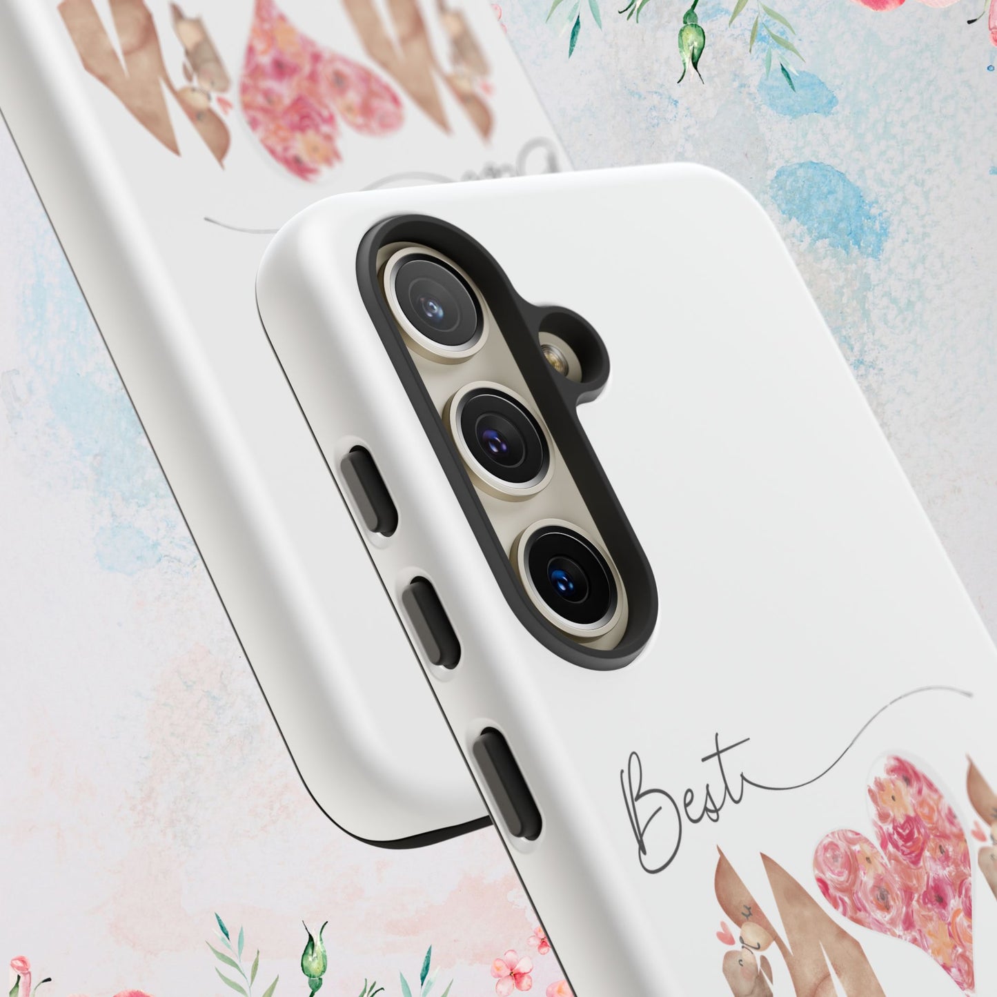 Best Mom Phone Case, Tough Cases for Mothers Day, Gift for Mom, Unique Phone Accessories, Floral Design