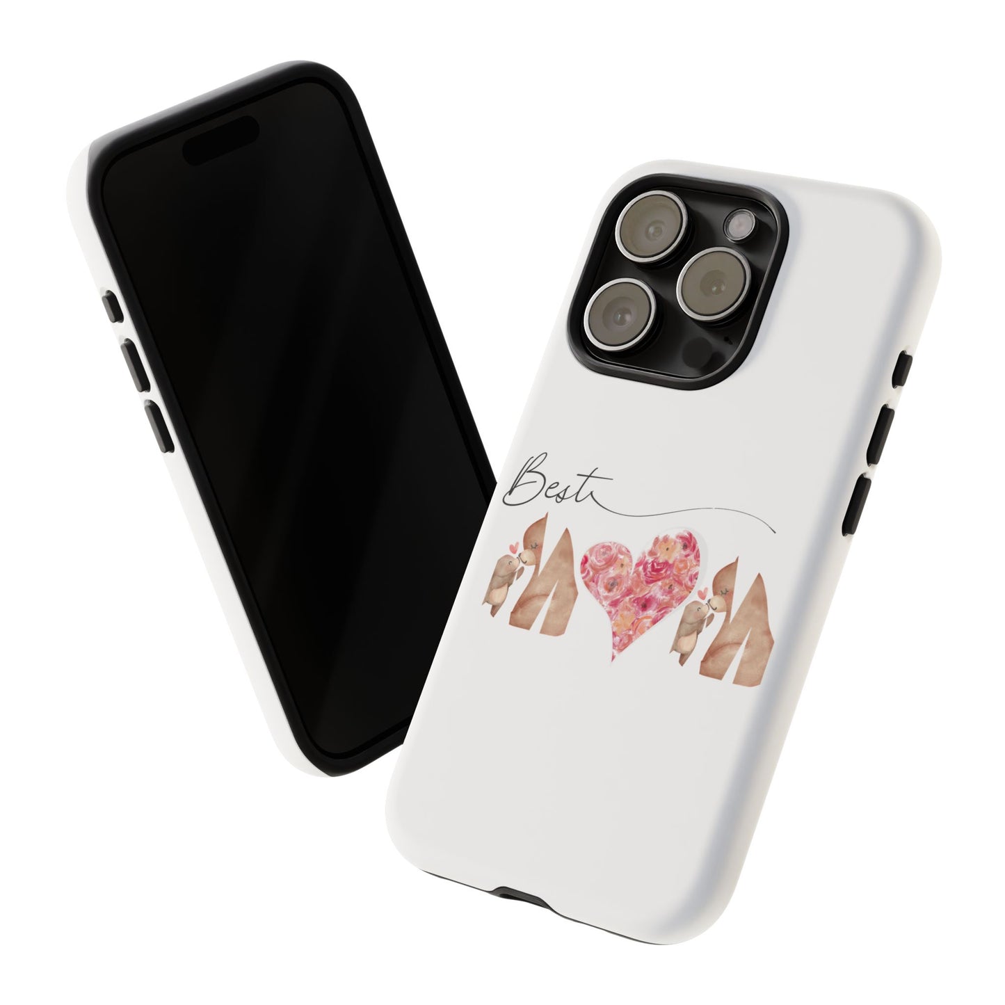 Best Mom Phone Case, Tough Cases for Mothers Day, Gift for Mom, Unique Phone Accessories, Floral Design