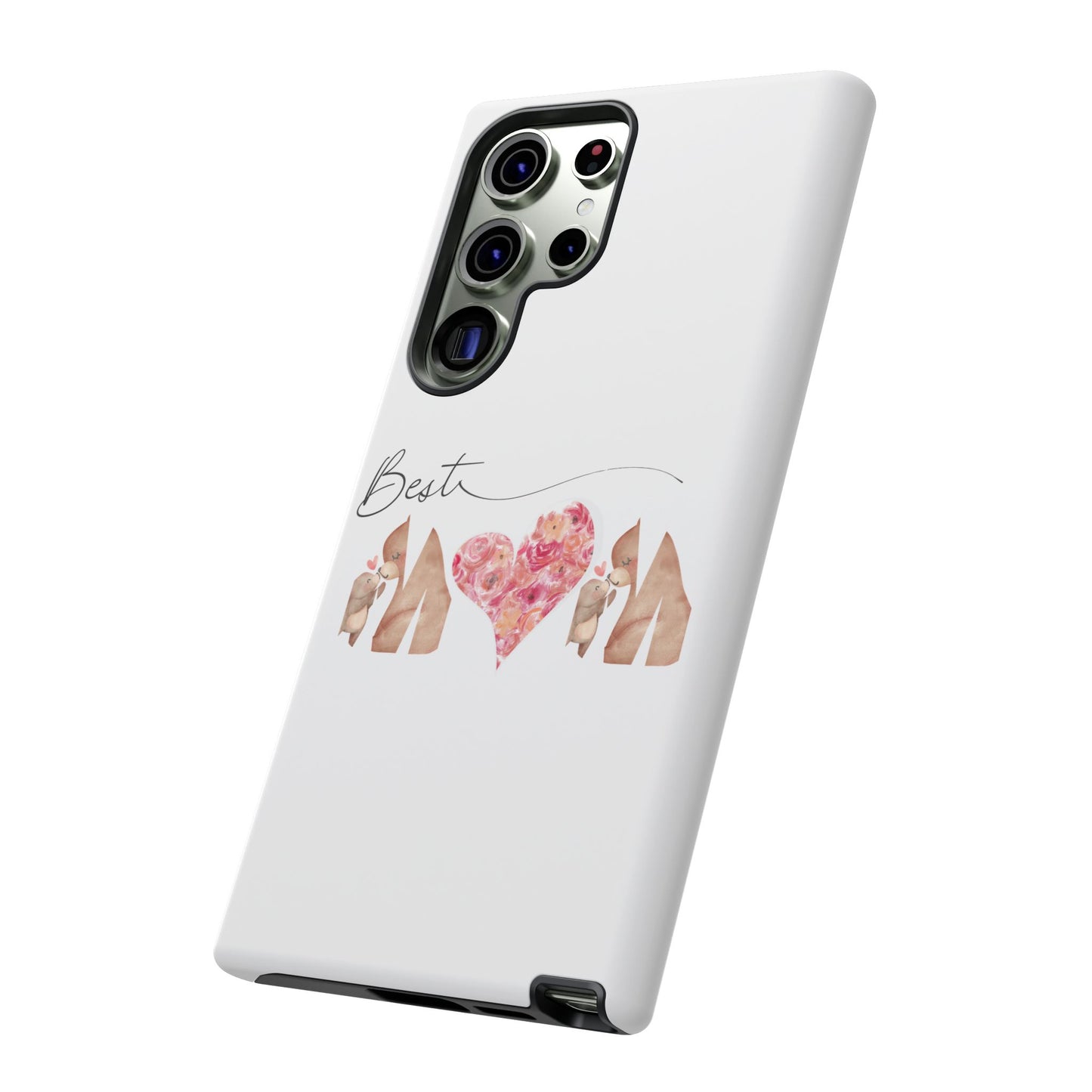 Best Mom Phone Case, Tough Cases for Mothers Day, Gift for Mom, Unique Phone Accessories, Floral Design