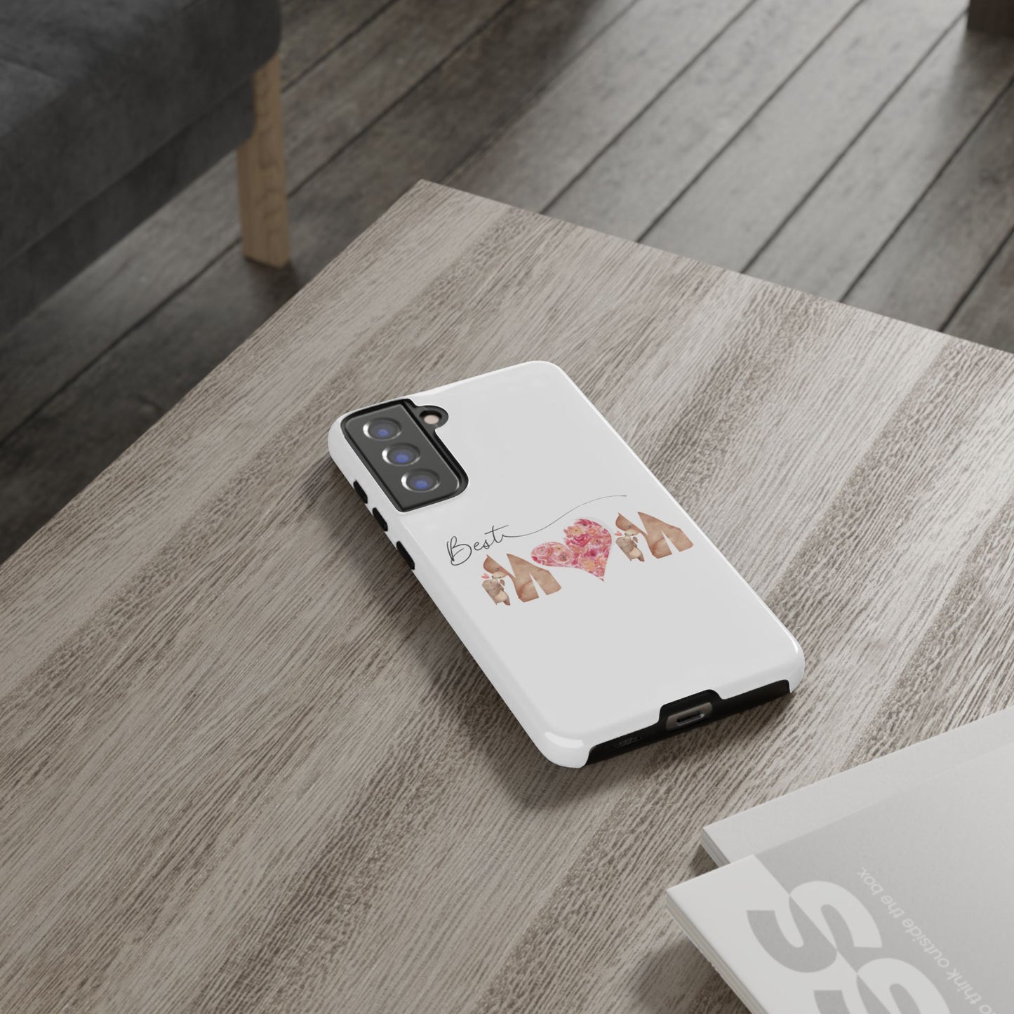 Best Mom Phone Case, Tough Cases for Mothers Day, Gift for Mom, Unique Phone Accessories, Floral Design