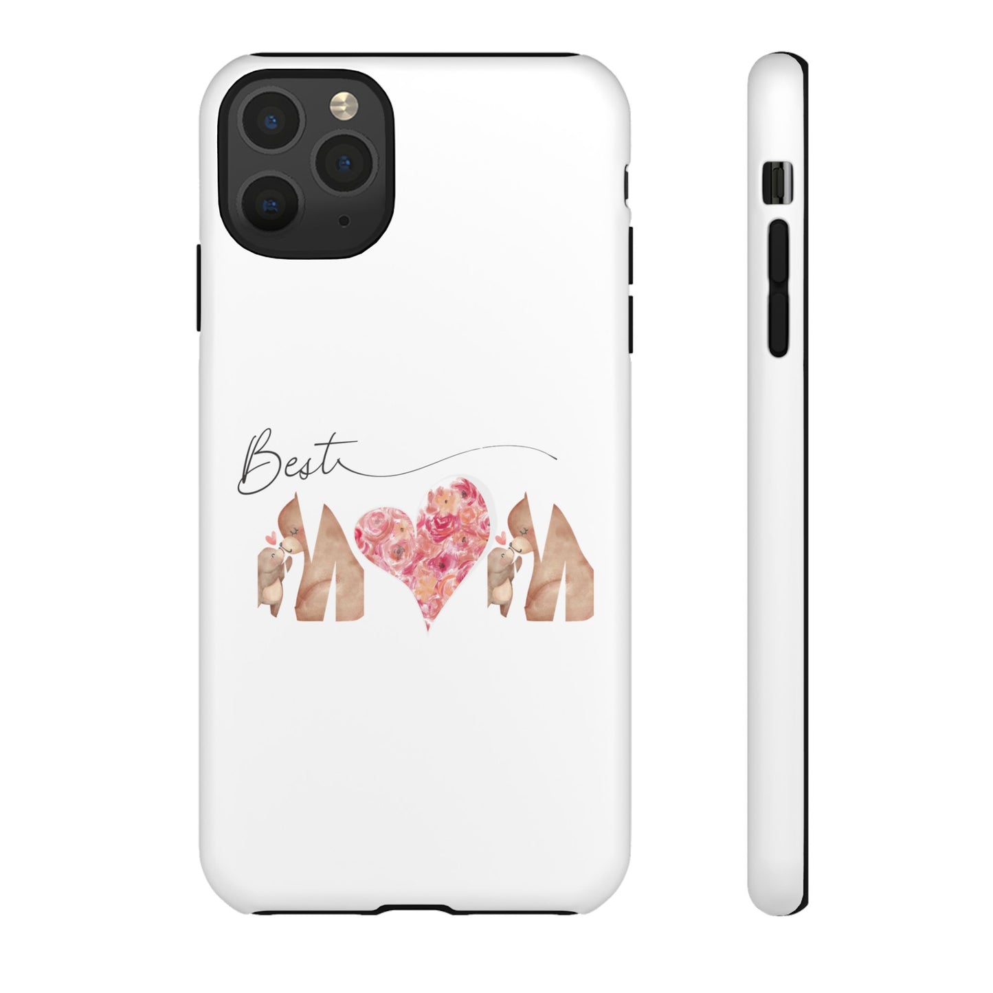 Best Mom Phone Case, Tough Cases for Mothers Day, Gift for Mom, Unique Phone Accessories, Floral Design