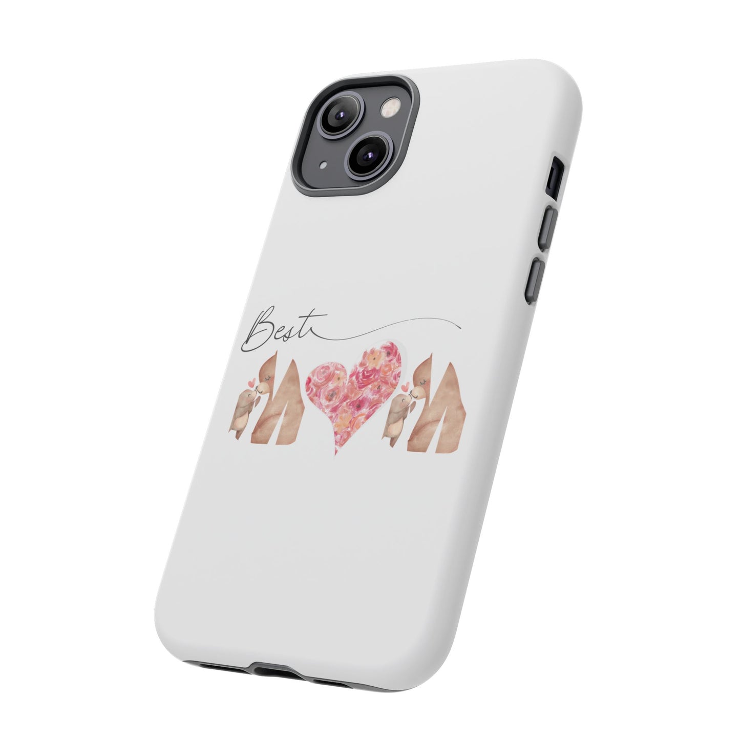 Best Mom Phone Case, Tough Cases for Mothers Day, Gift for Mom, Unique Phone Accessories, Floral Design