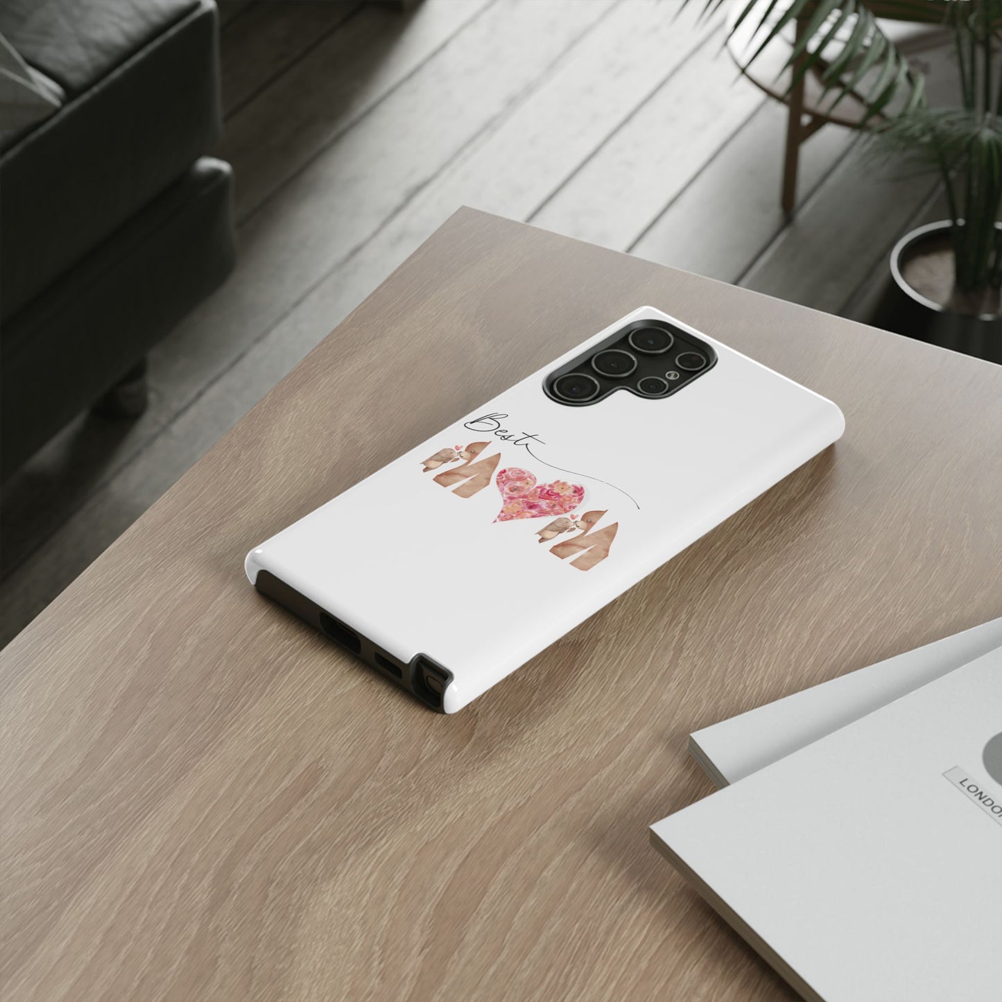 Best Mom Phone Case, Tough Cases for Mothers Day, Gift for Mom, Unique Phone Accessories, Floral Design