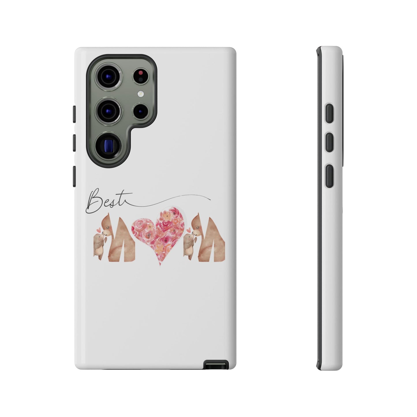 Best Mom Phone Case, Tough Cases for Mothers Day, Gift for Mom, Unique Phone Accessories, Floral Design