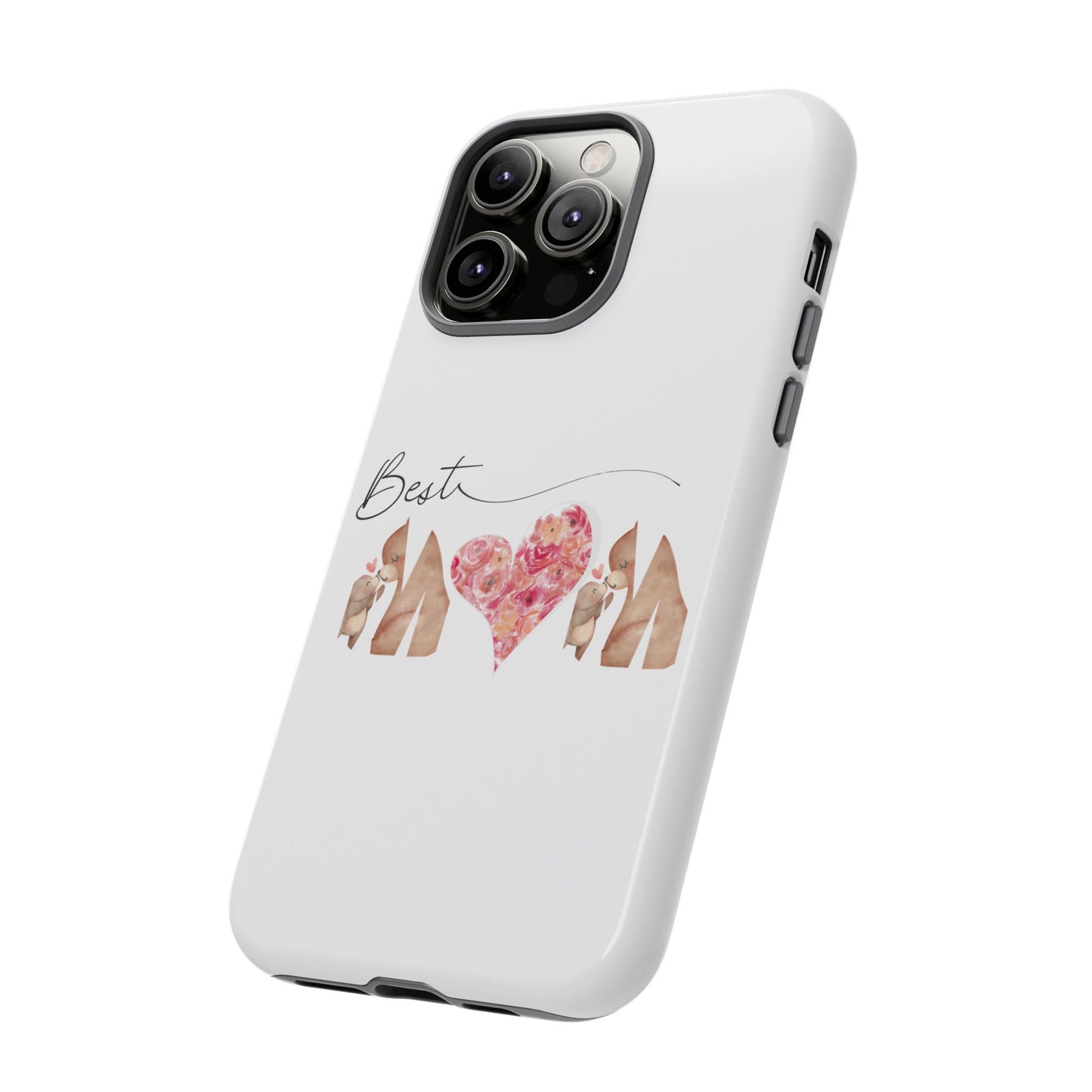 Best Mom Phone Case, Tough Cases for Mothers Day, Gift for Mom, Unique Phone Accessories, Floral Design