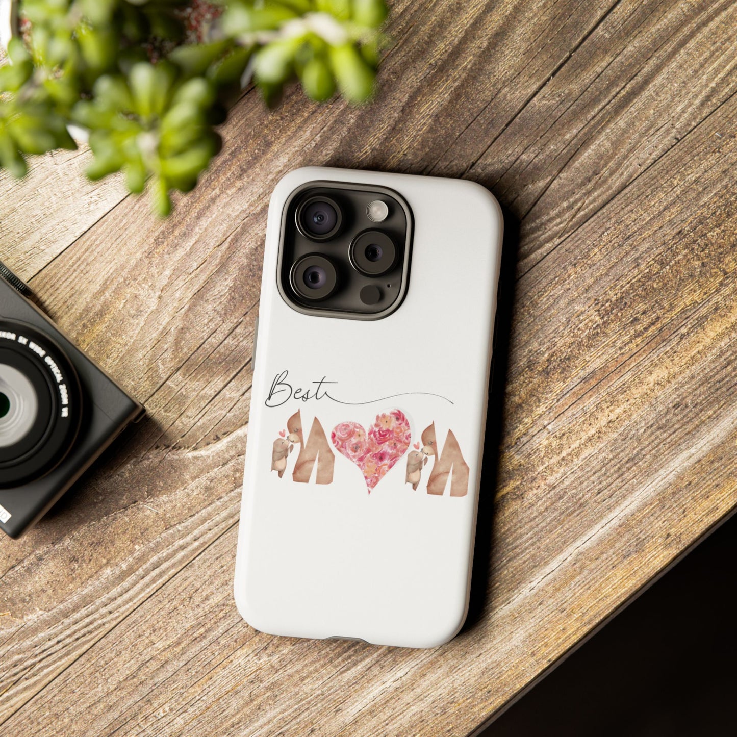 Best Mom Phone Case, Tough Cases for Mothers Day, Gift for Mom, Unique Phone Accessories, Floral Design